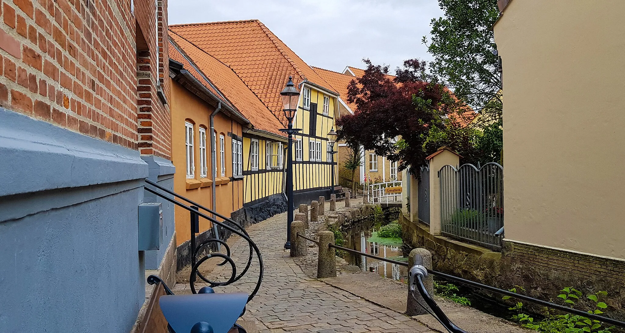 Photo showing: Bybækken i Bogense