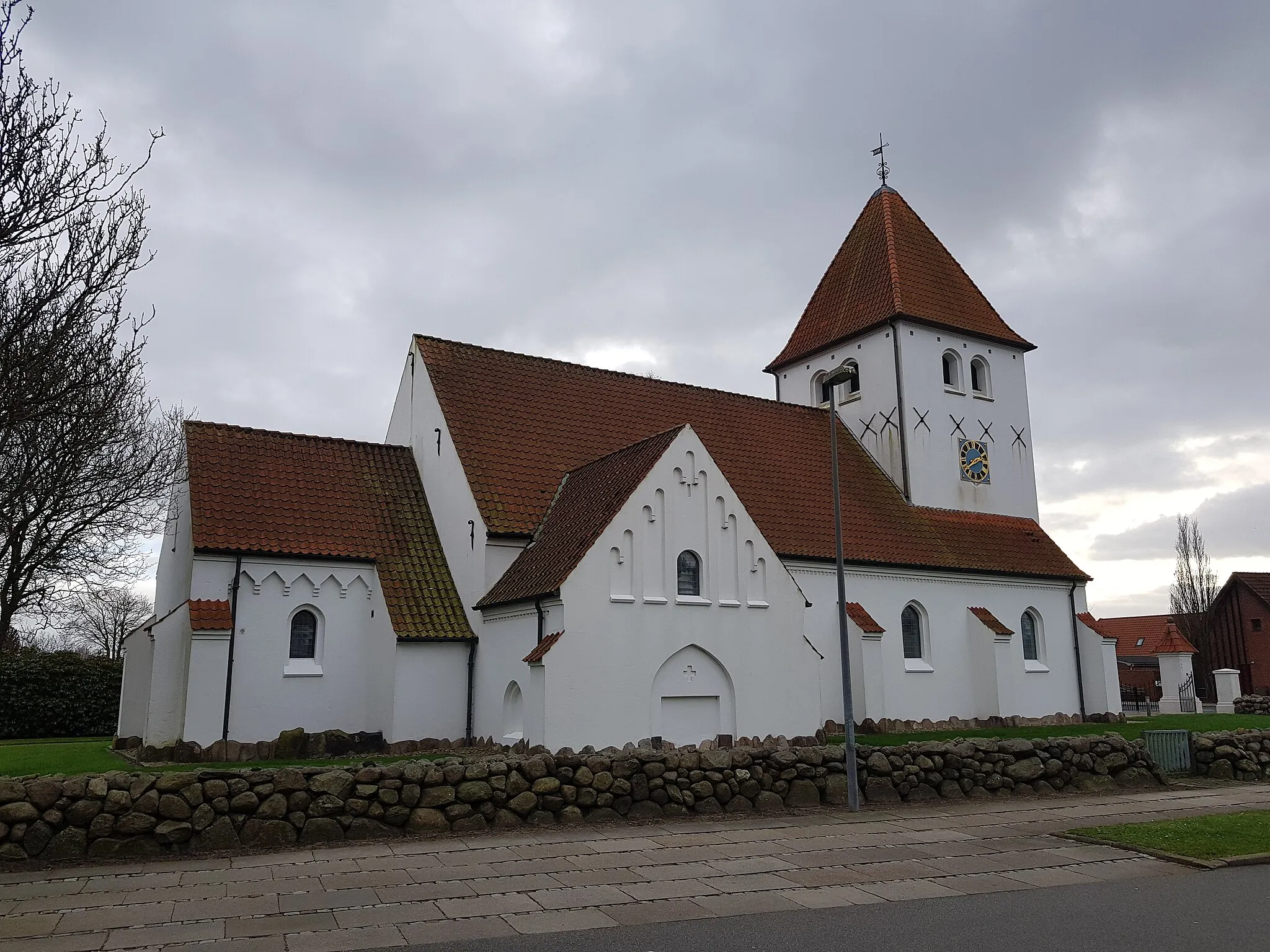 Photo showing: Sankt Ansgar Kirke i Bramming