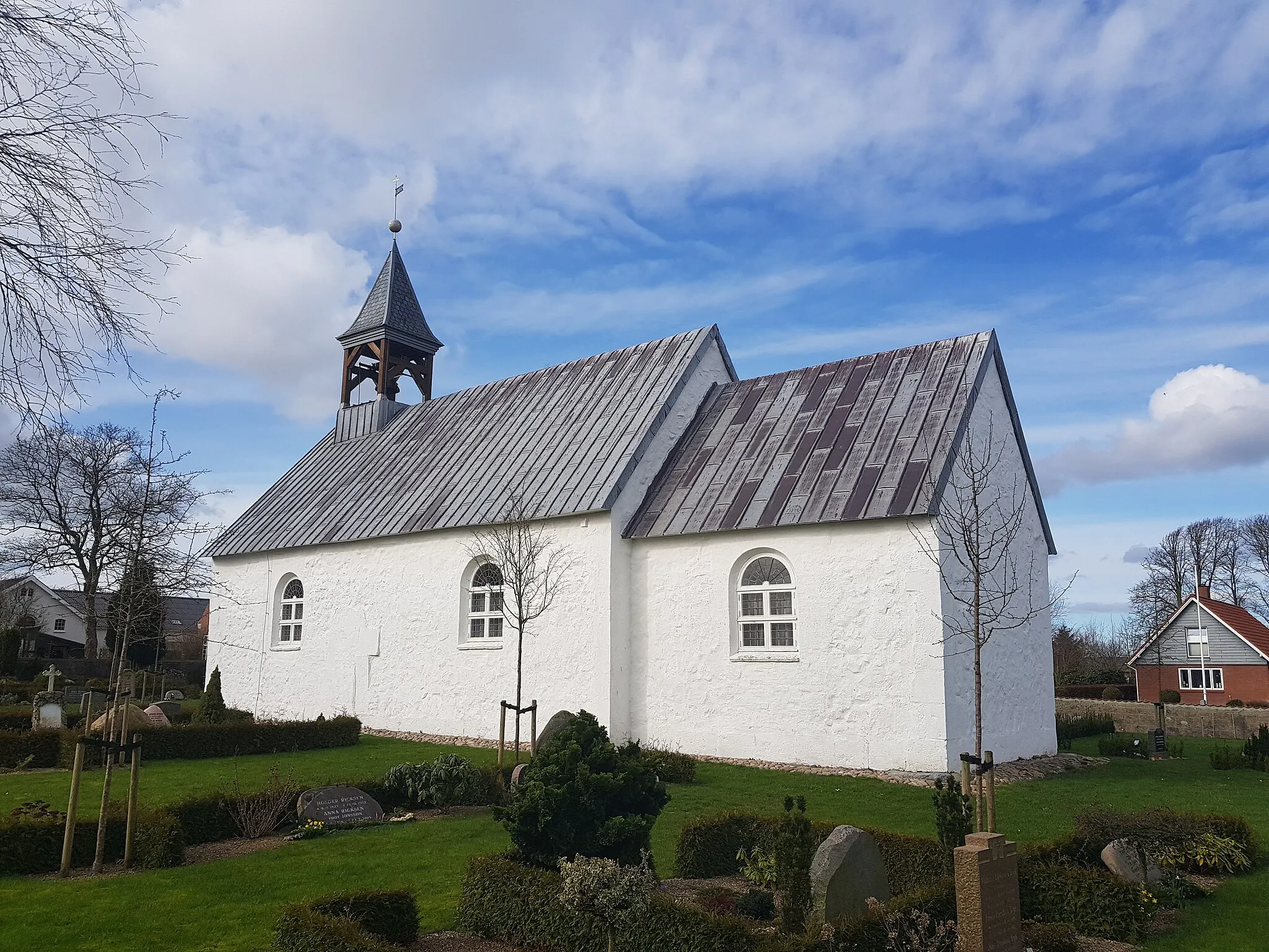 Photo showing: Hjerting Kirke