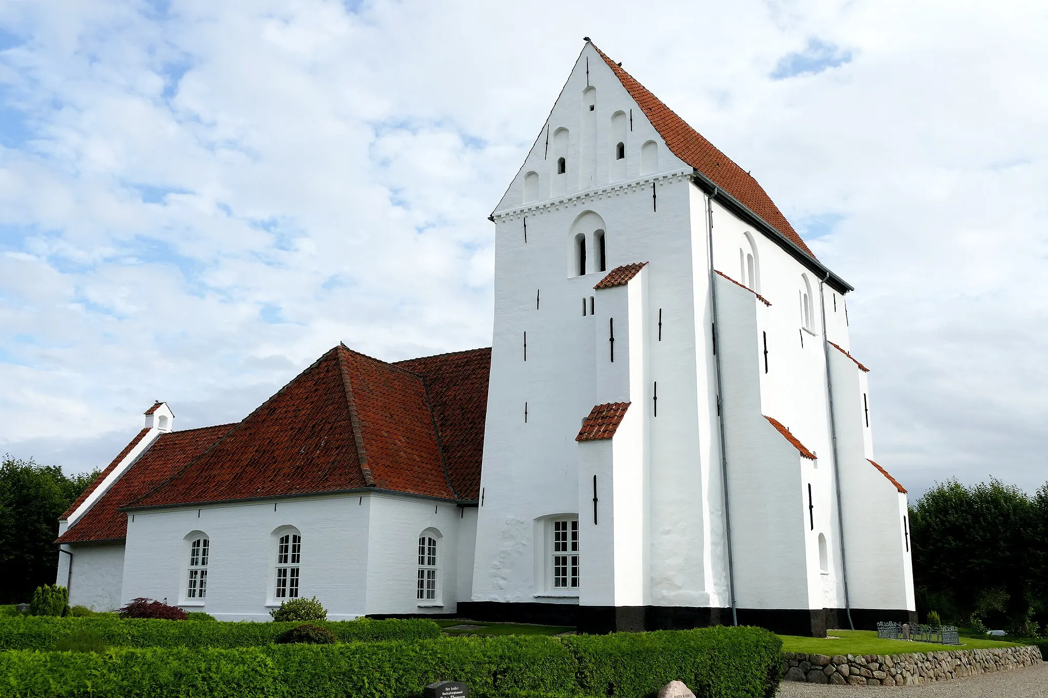 Photo showing: Notmark Kirke set fra nord
