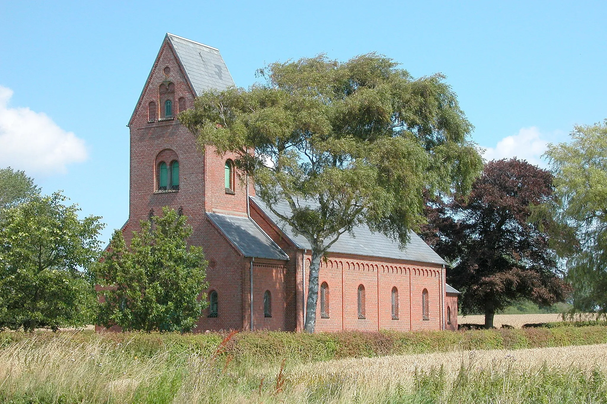 Photo showing: Ommel Kirke, Ærø, Denmark