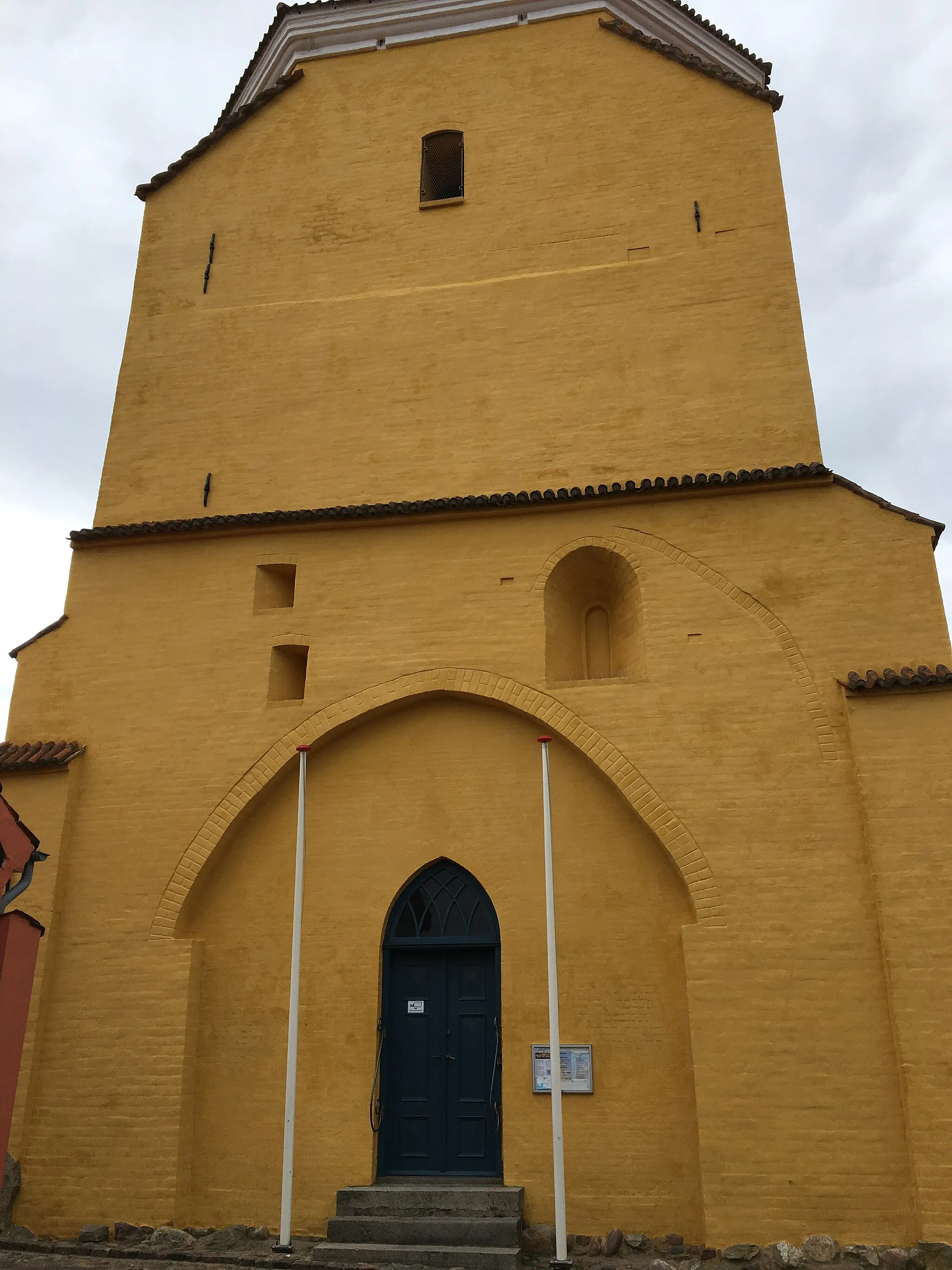 Photo showing: Indgangen til Faaborg Klokketårn