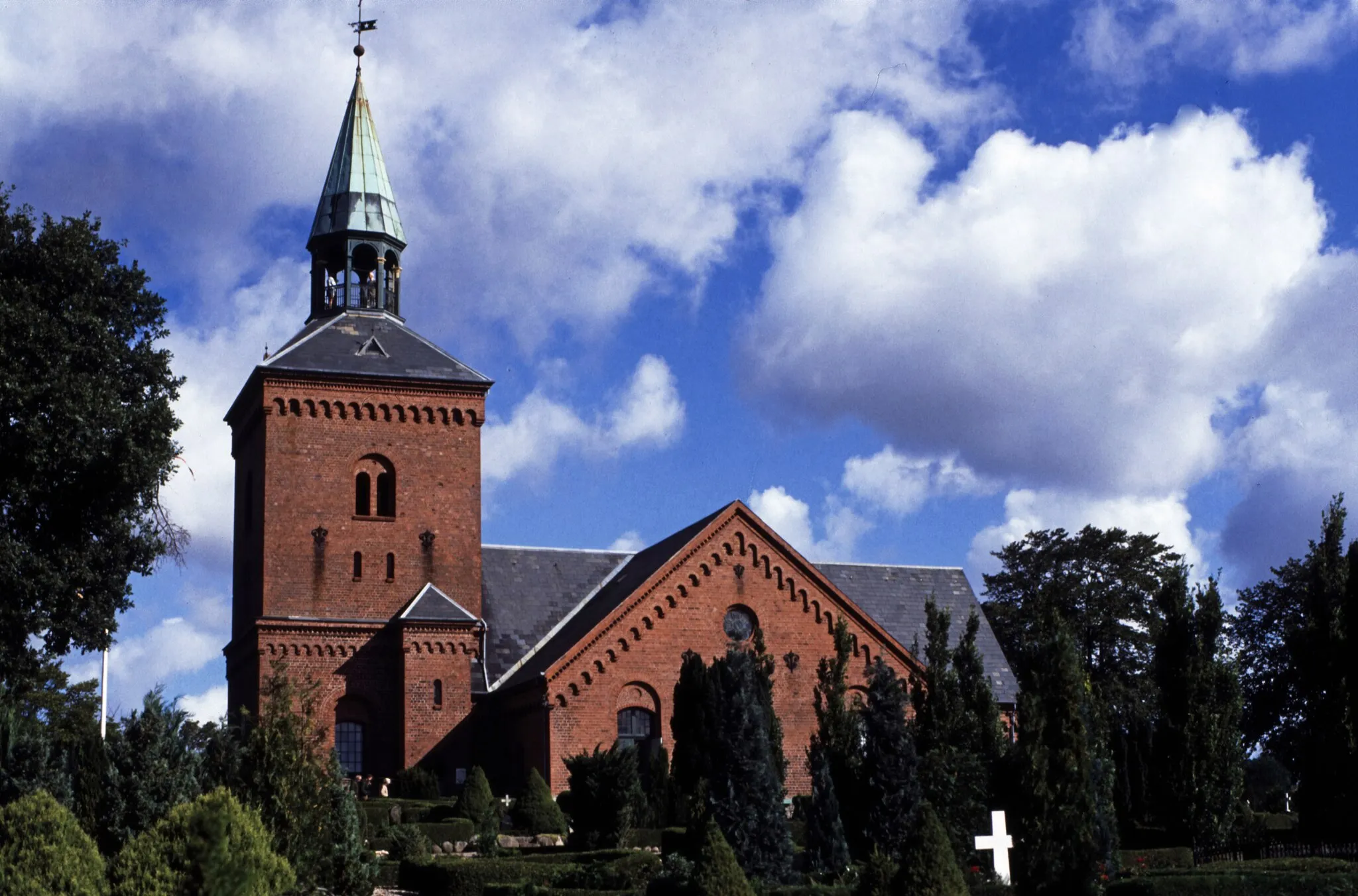 Photo showing: Die Kirche von Bregninge auf Tåsinge, Dänemark.
