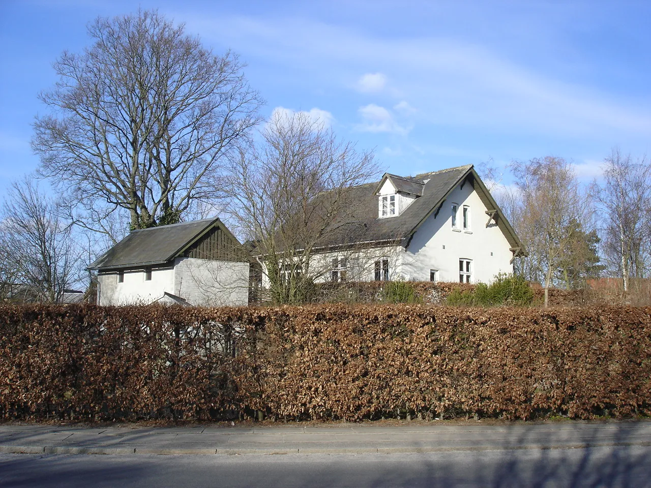 Photo showing: Søhus Station fra V