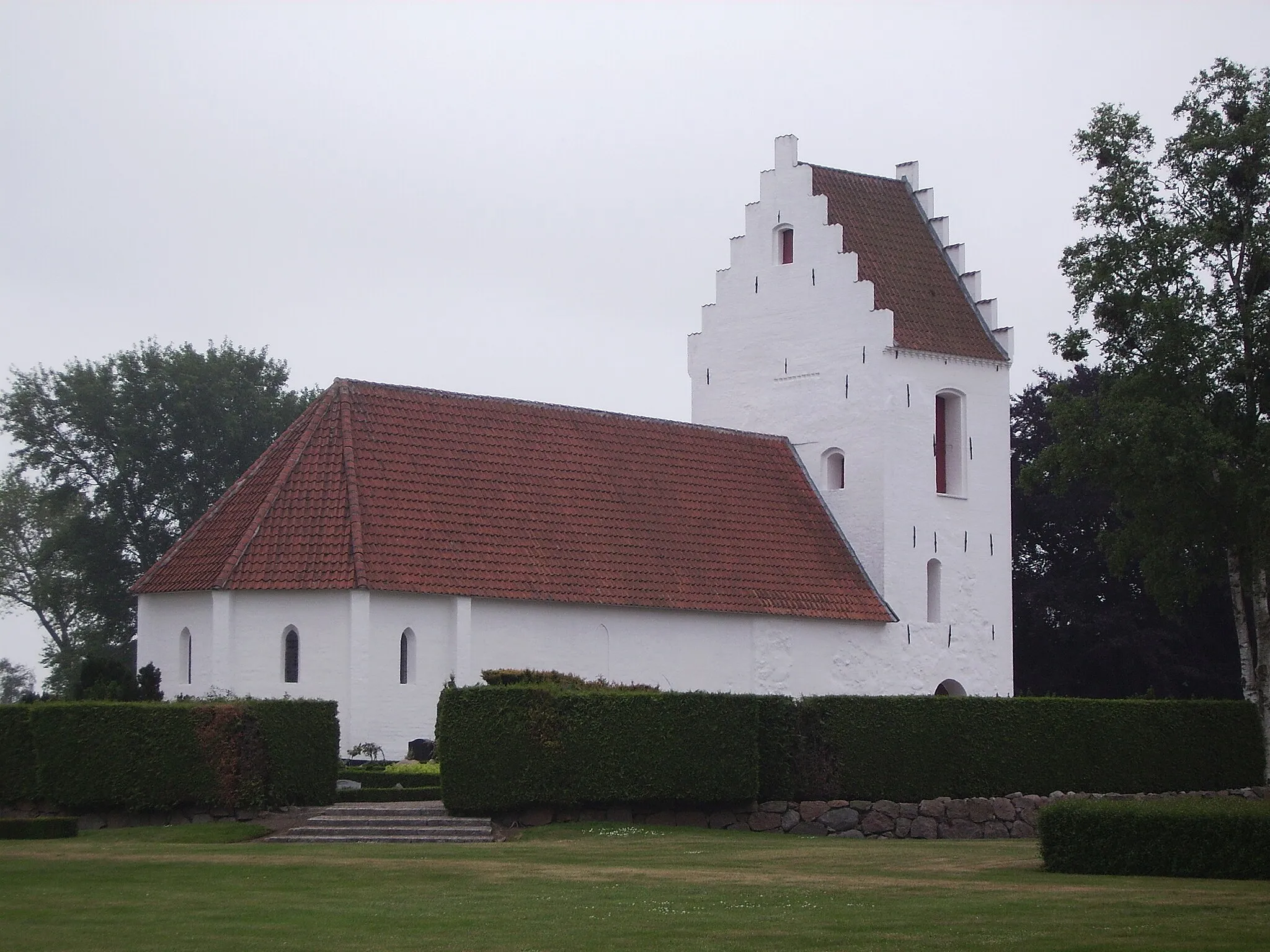 Photo showing: Vejle Kike, Vejle Sogn, Sallinge Herred, Svendborg Amt, Denmark (Danish Church)