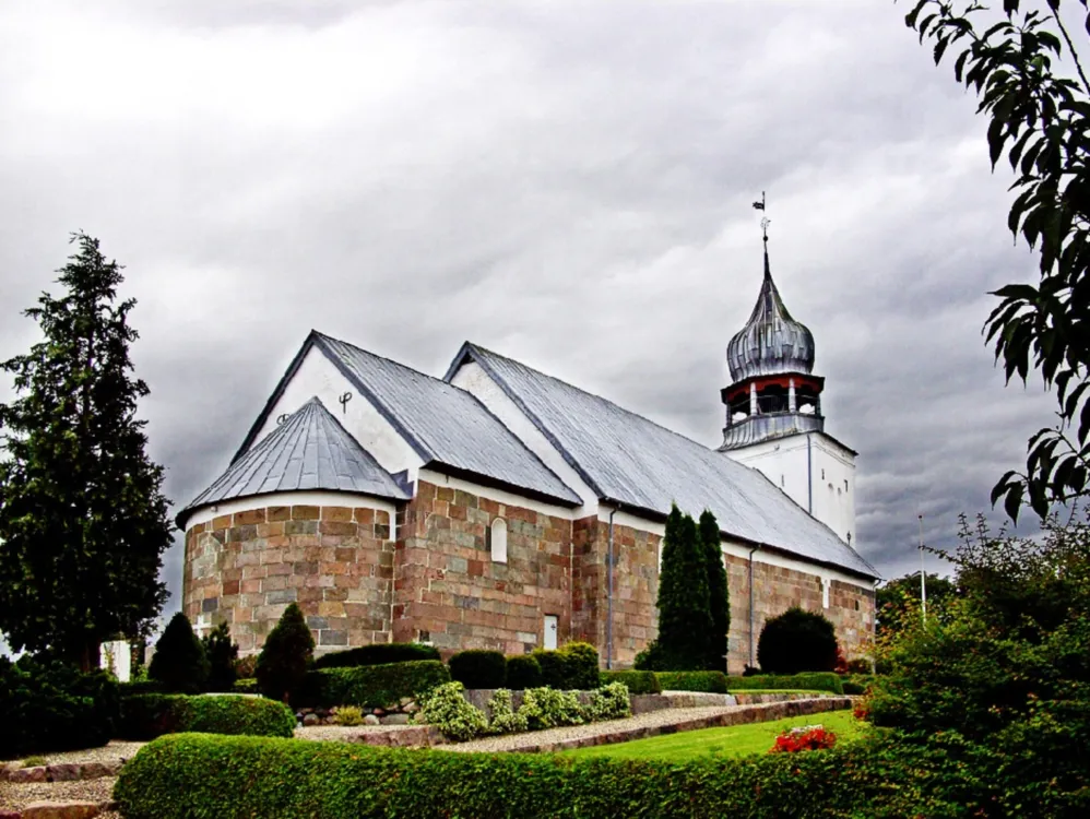 Photo showing: Andst kirke (Vejen) fra nordøst