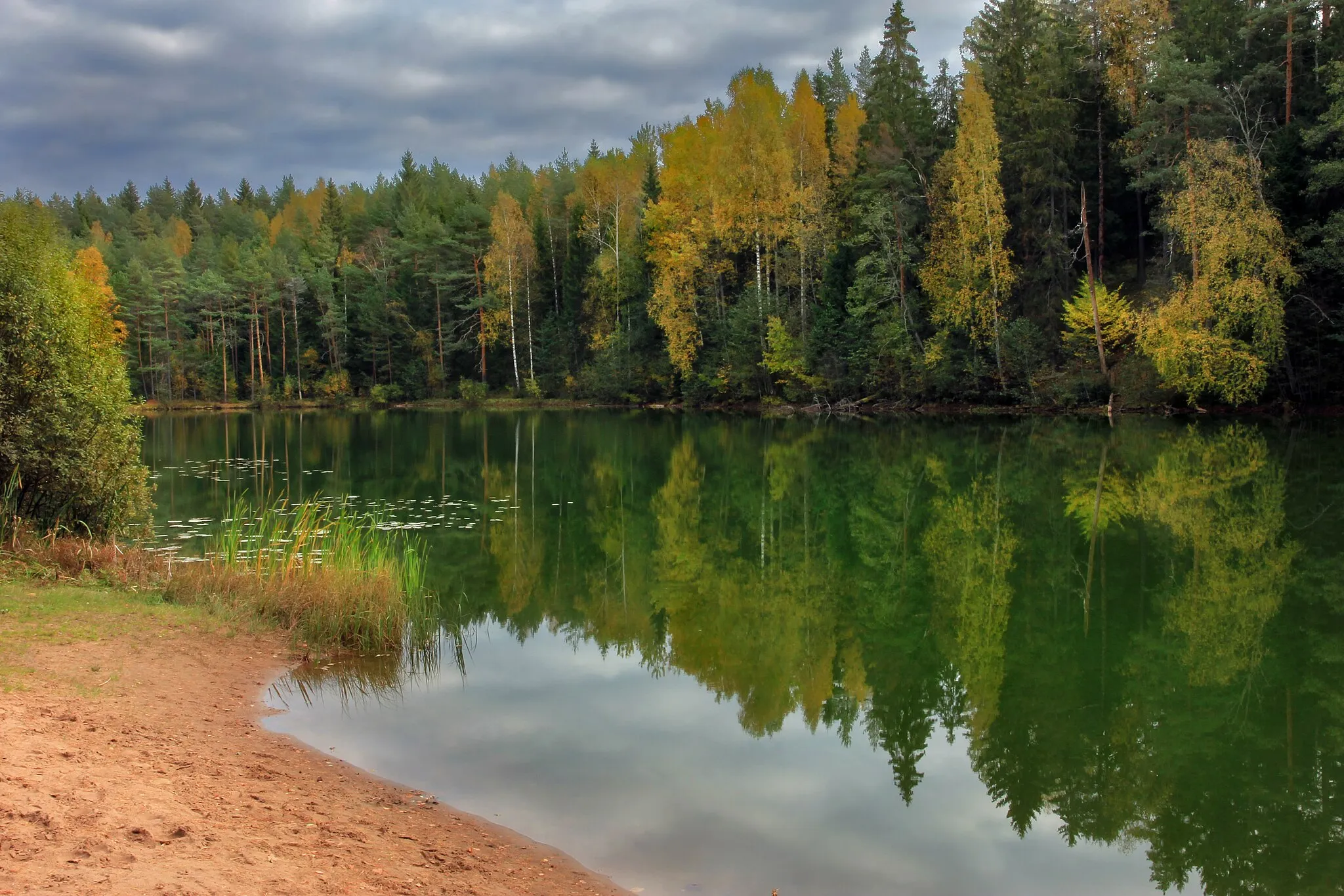 Photo showing: The Jõuga lakes in in Iisaku Parish, Estonia