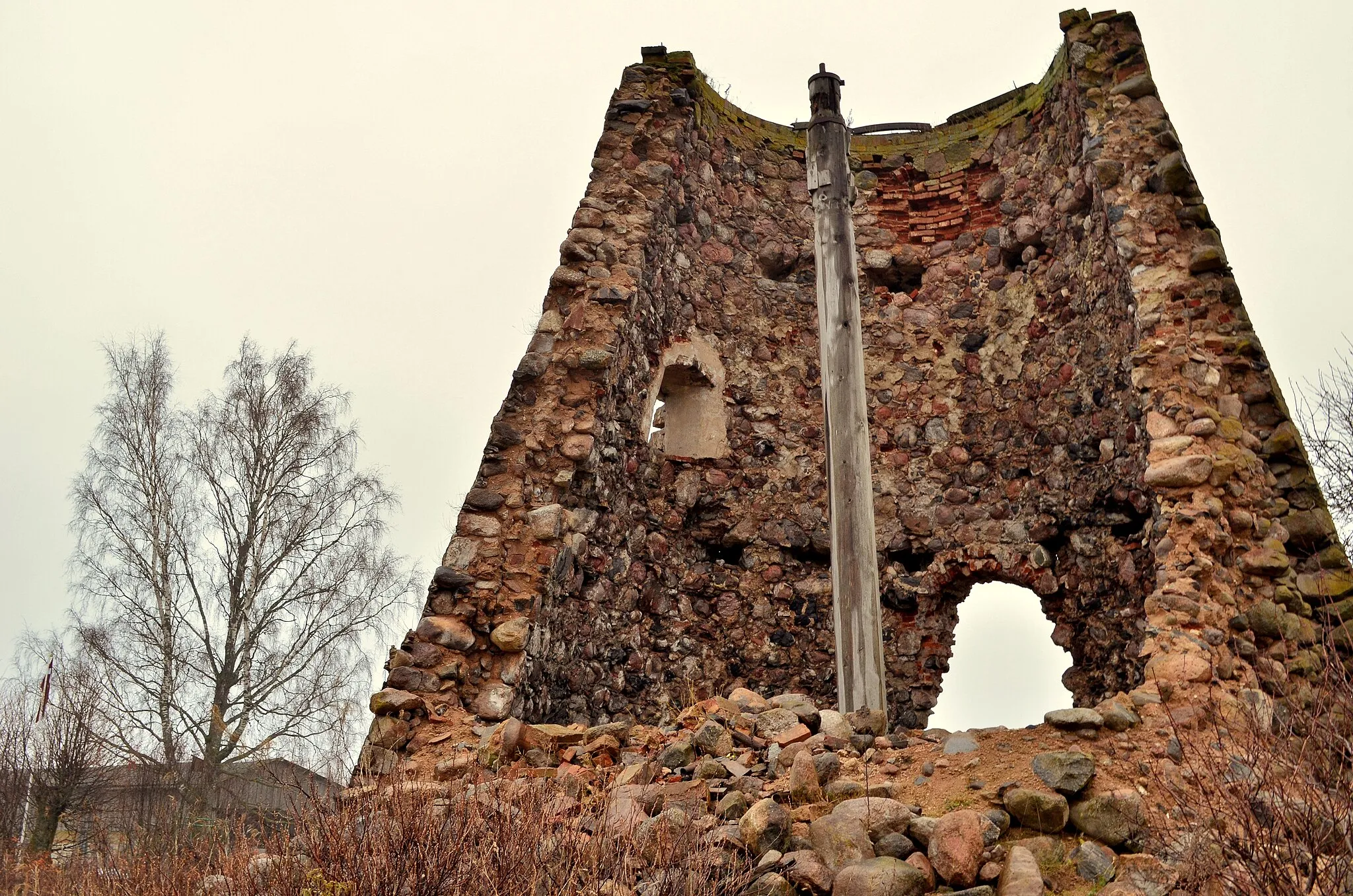 Photo showing: Ipiķu vējdzirnavas / windmill