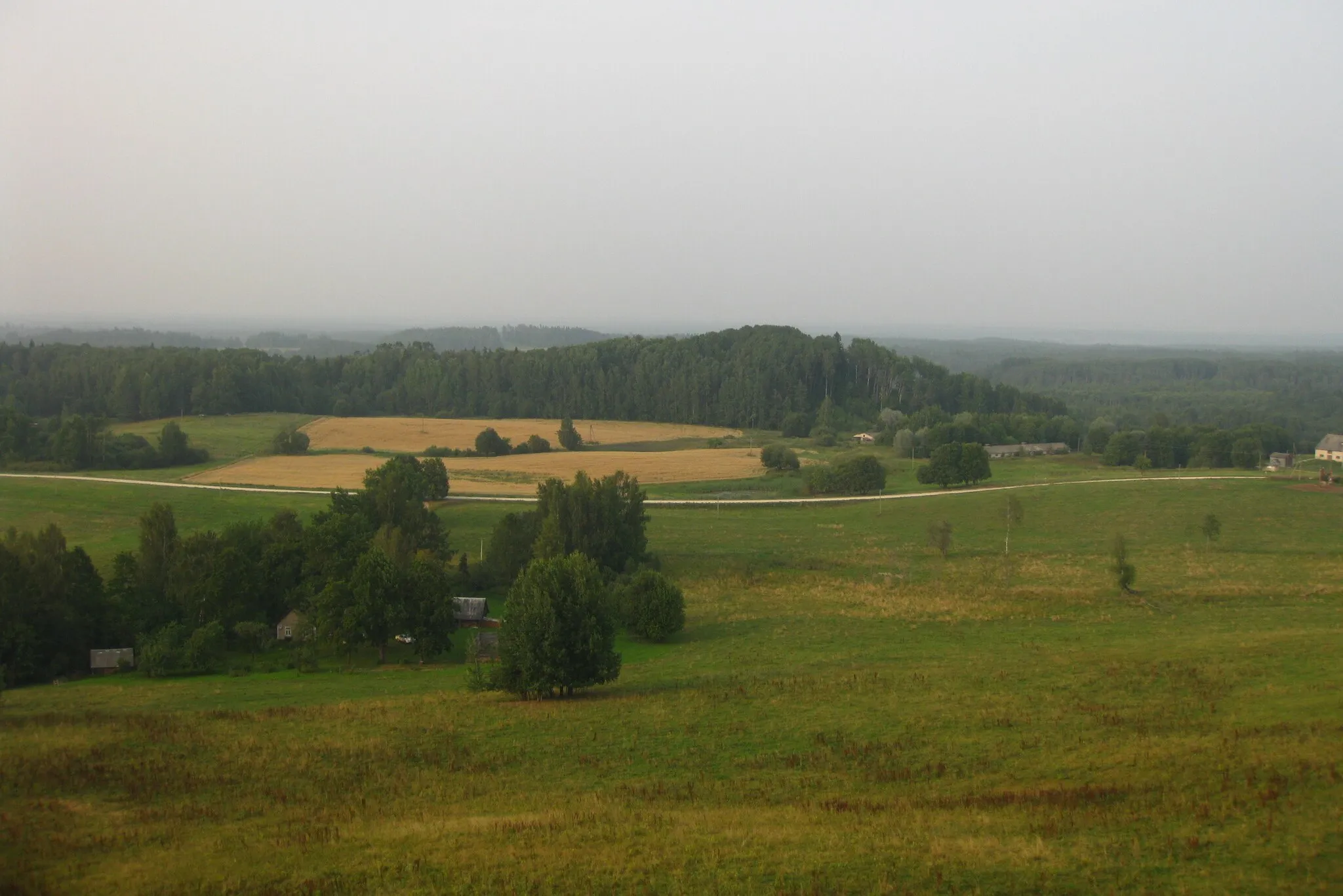 Photo showing: Vaade Karula rahvuspargis Tornimäe vaatetornist põhjasuunas.