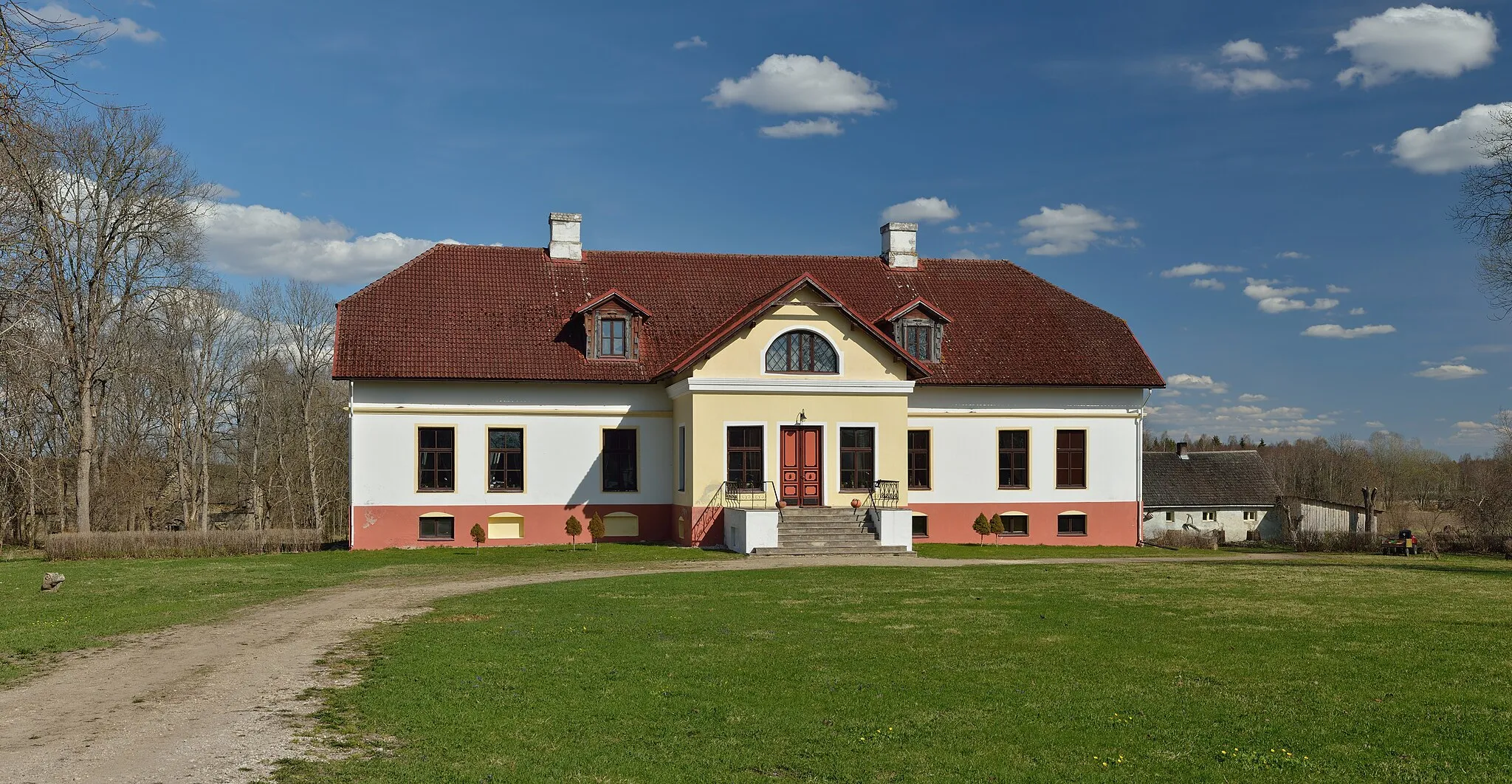 Photo showing: Atla manor main building