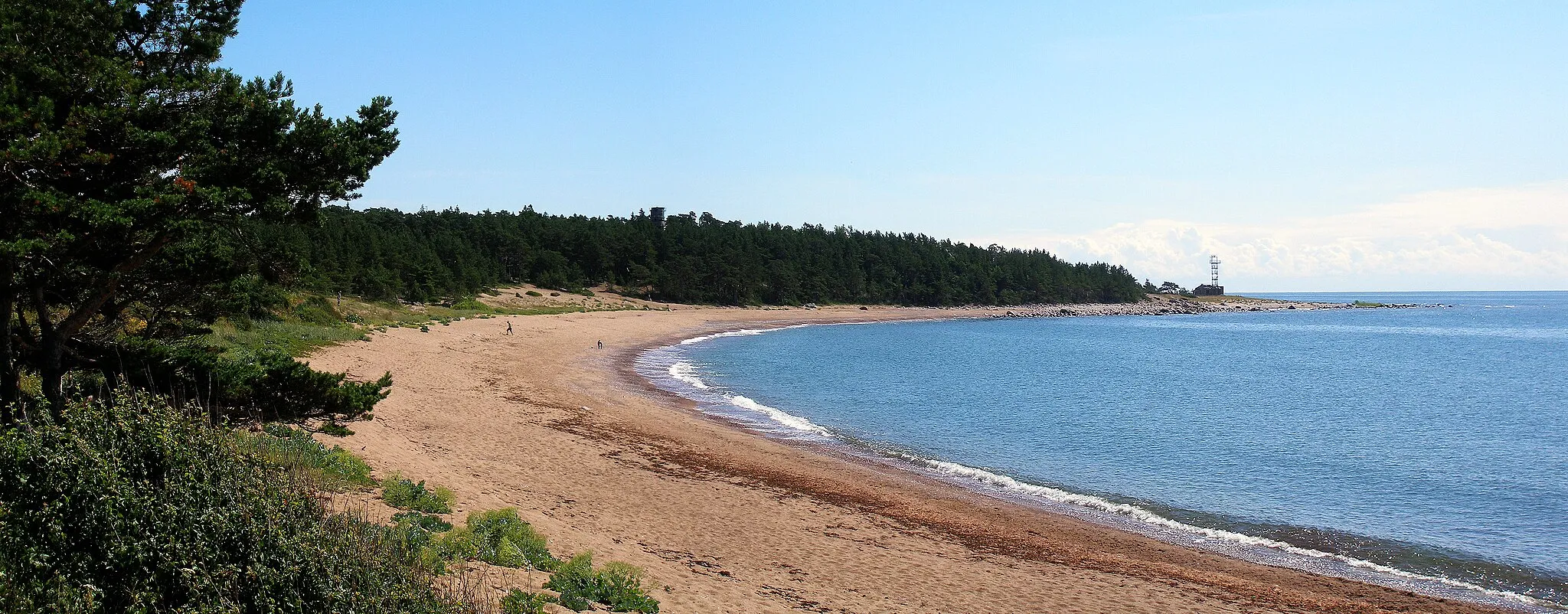 Photo showing: A beach just south of Cape Ristna, the westernmost point of Hiiumaa.
