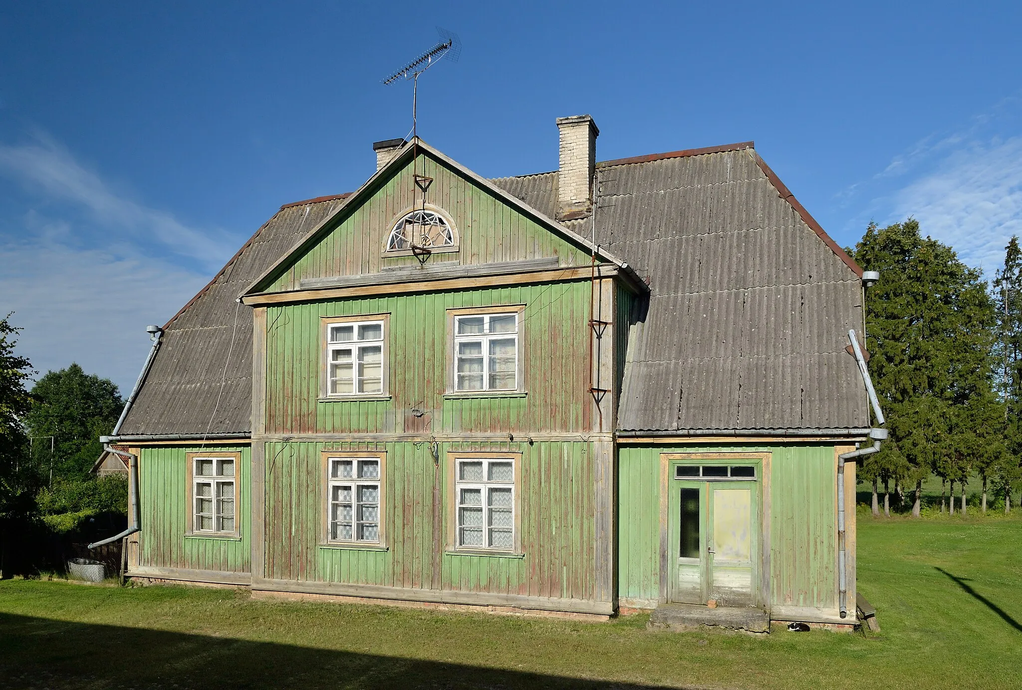 Photo showing: Koogiste station building (Estonia)