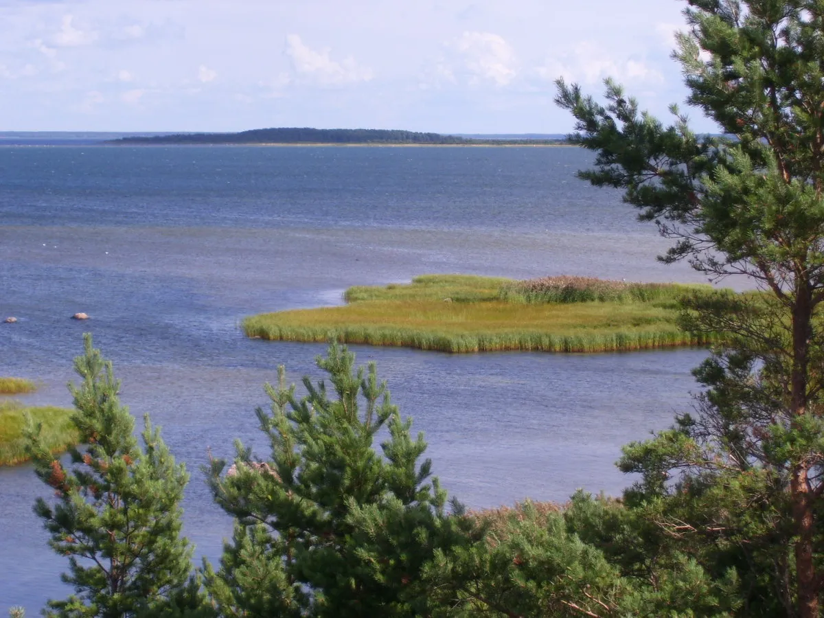 Photo showing: Vaade Kadakalaiule Sääre nina vanalt vahitornilt