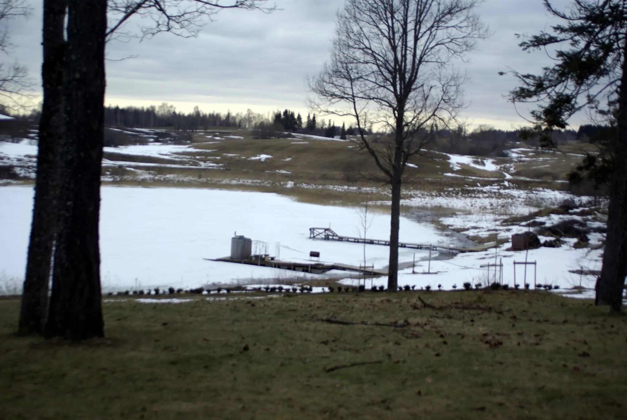 Photo showing: Pikajärve mõisa järv