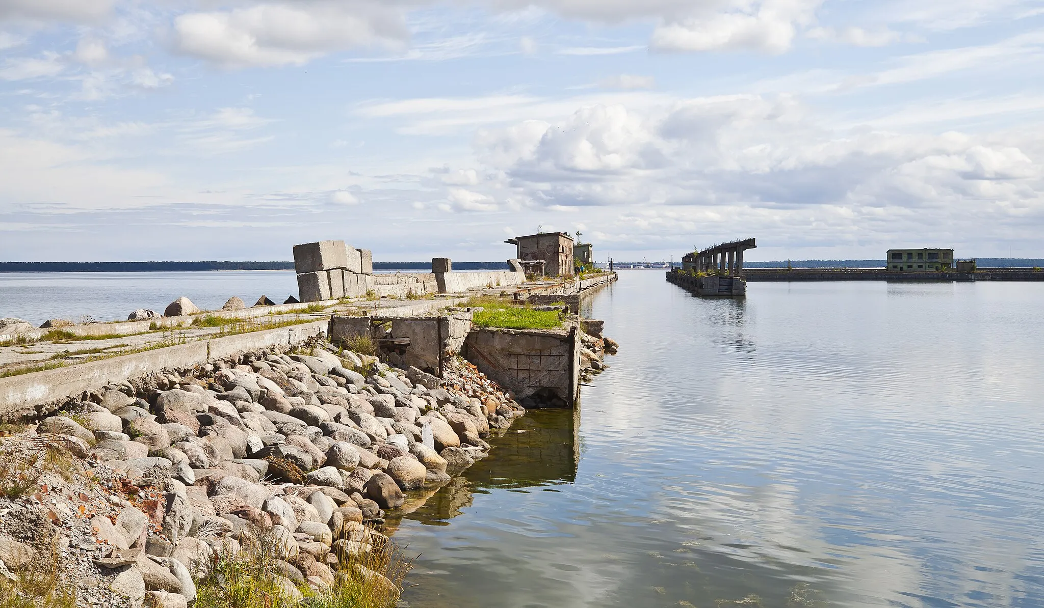 Photo showing: Former soviet submarine base, Lahemaa National Park, Estonia.