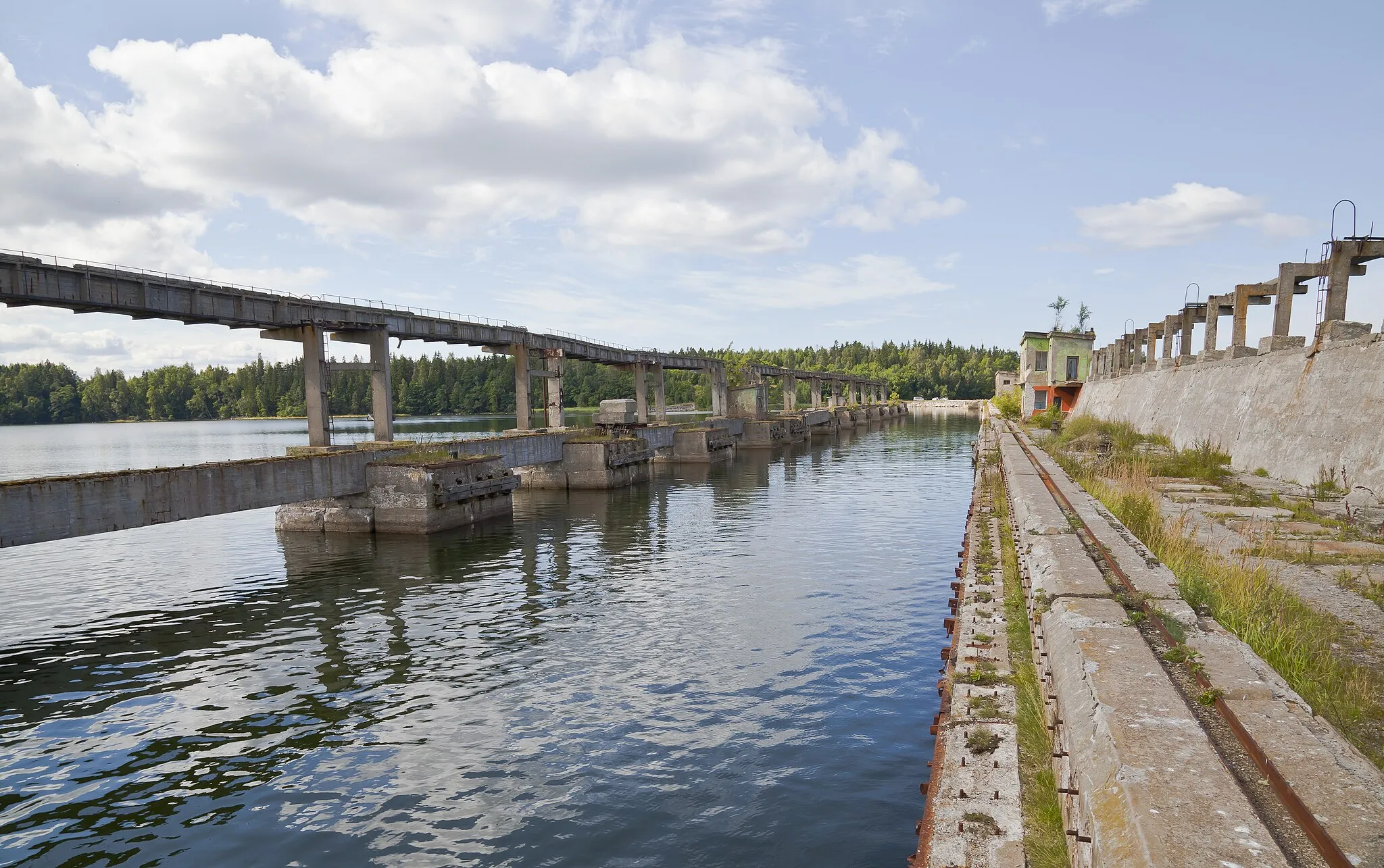 Photo showing: Former soviet submarine base, Lahemaa National Park, Estonia.