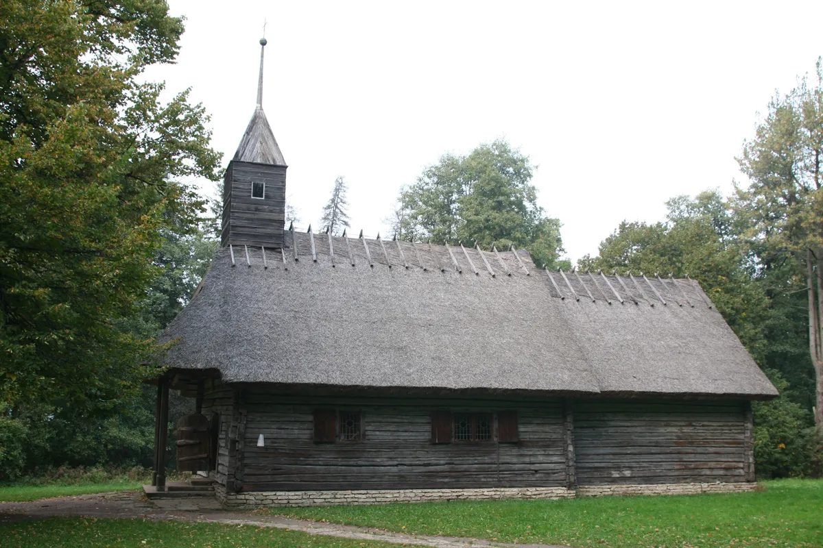 Photo showing: Estonian Open Air Museum, Sutlepa chapel