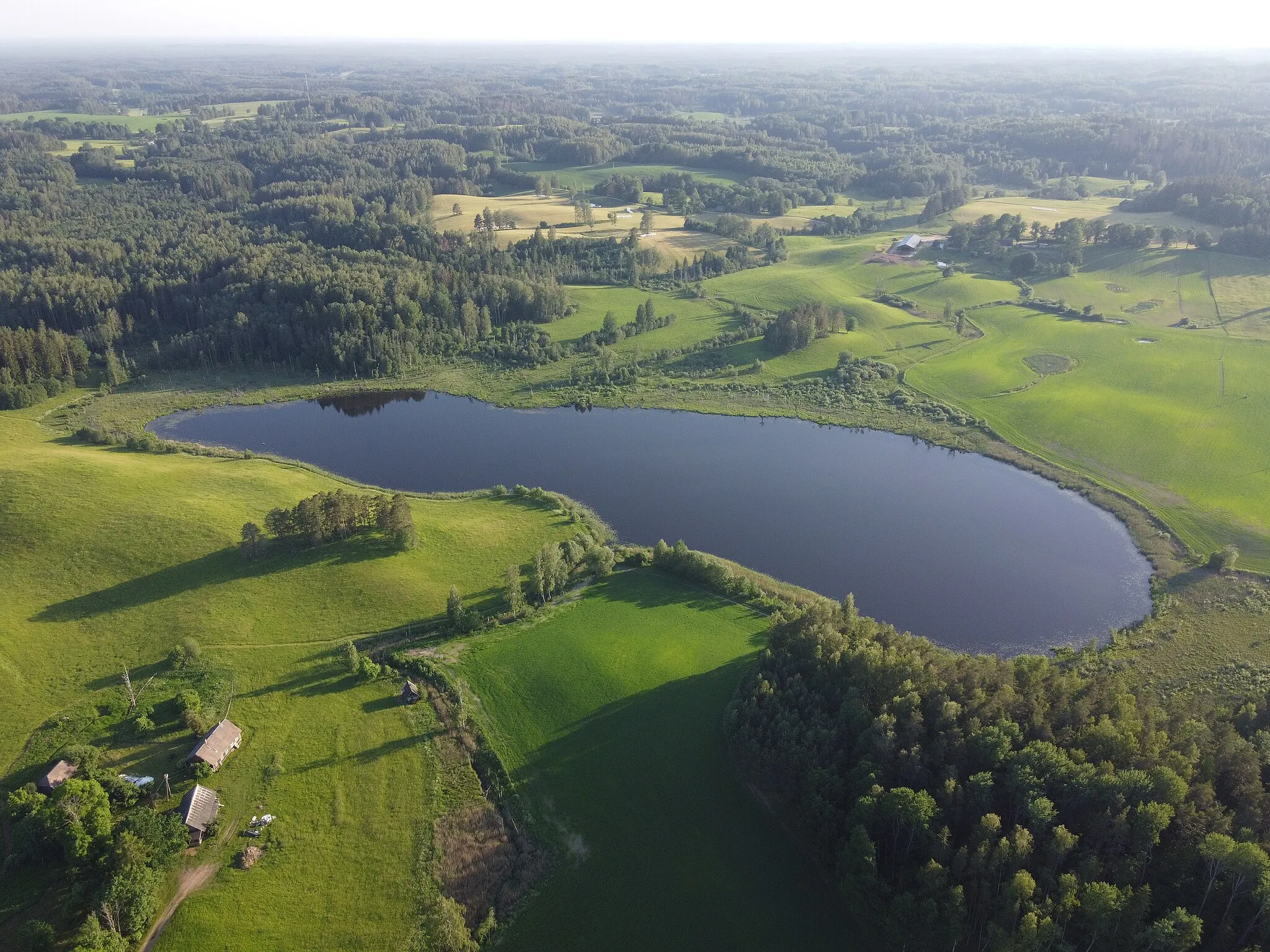 Photo showing: Lake Mikilä, Estonia