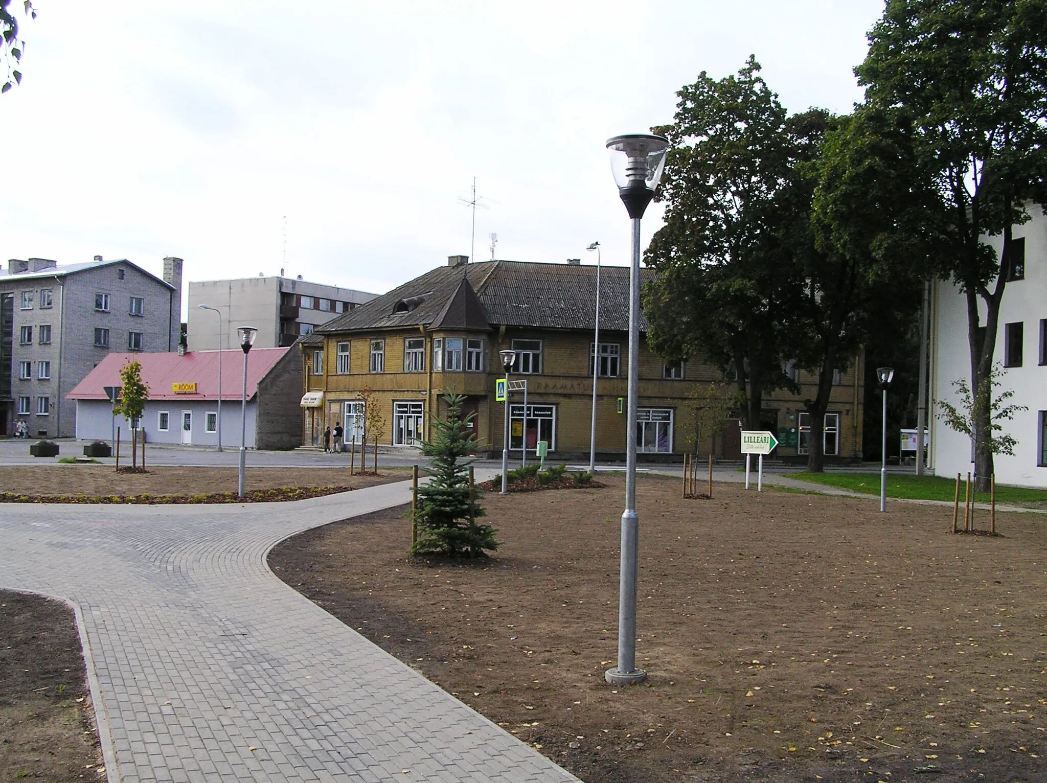 Photo showing: Pikk street, Tapa (Estonia)