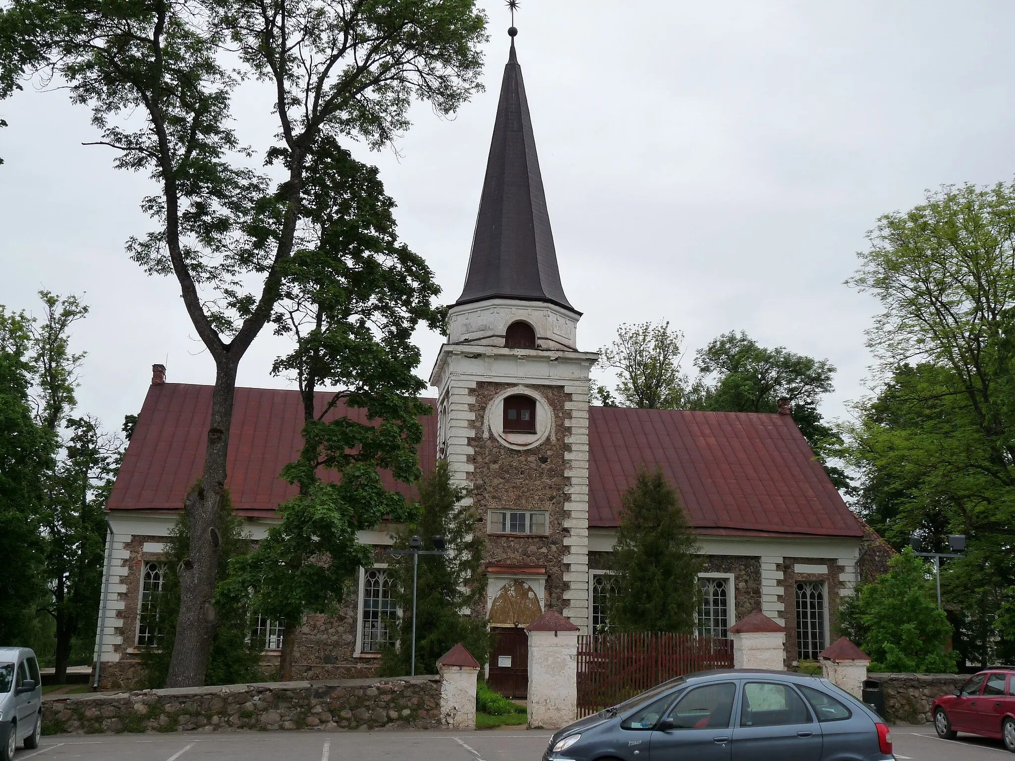 Photo showing: The Jaani church in Kanepi, built from 1804 to 1810.