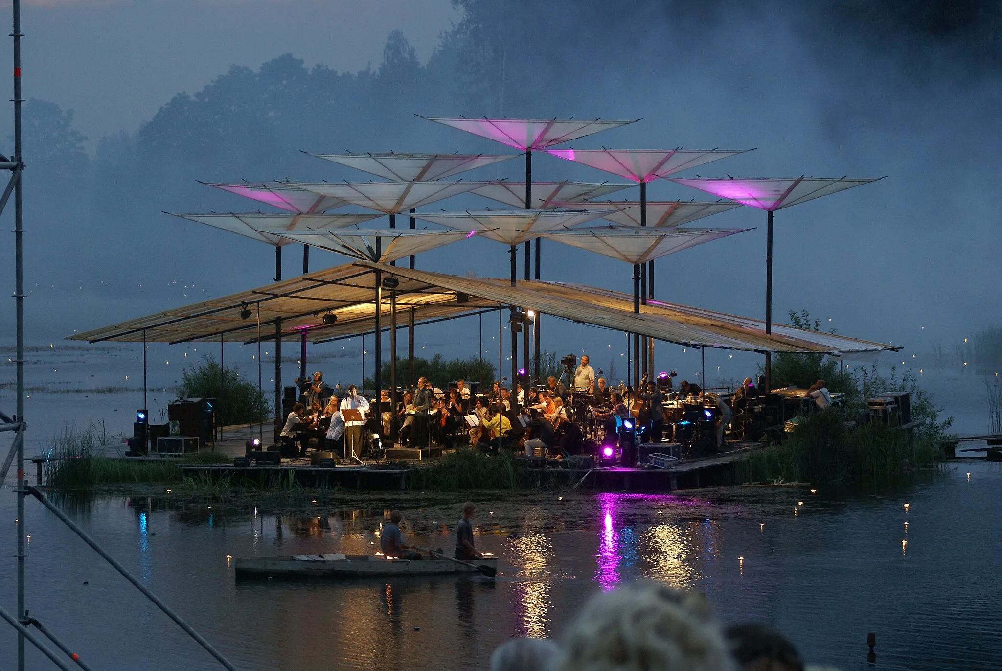 Photo showing: Leigo Lake Music (Leigo Järvemuusika) festival in Estonia, 2007.
