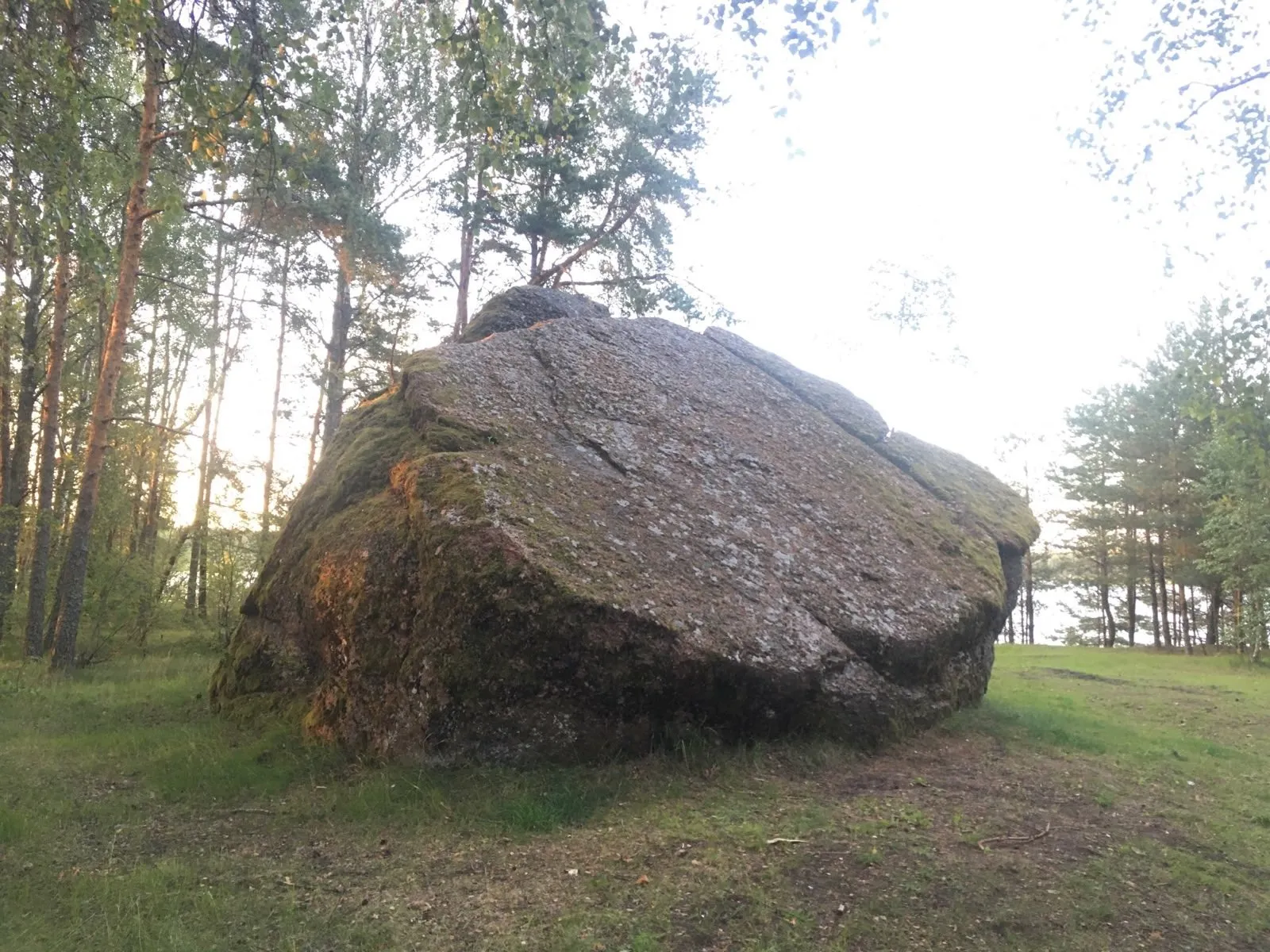 Photo showing: Erratic boulder at Männiku in Tallinn