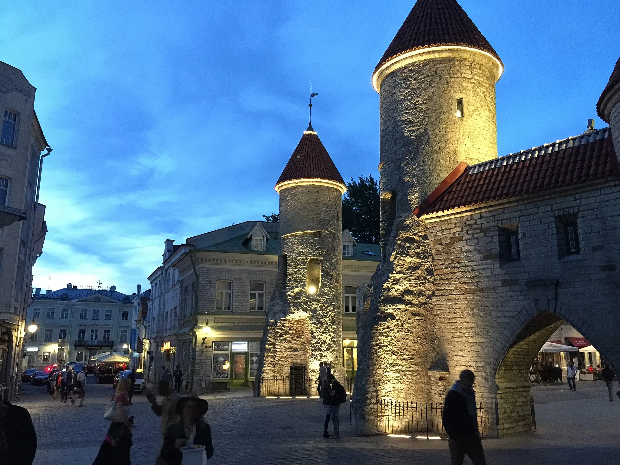 Photo showing: Altstadt von Tallinn, Tallinn, Estland, June 2018