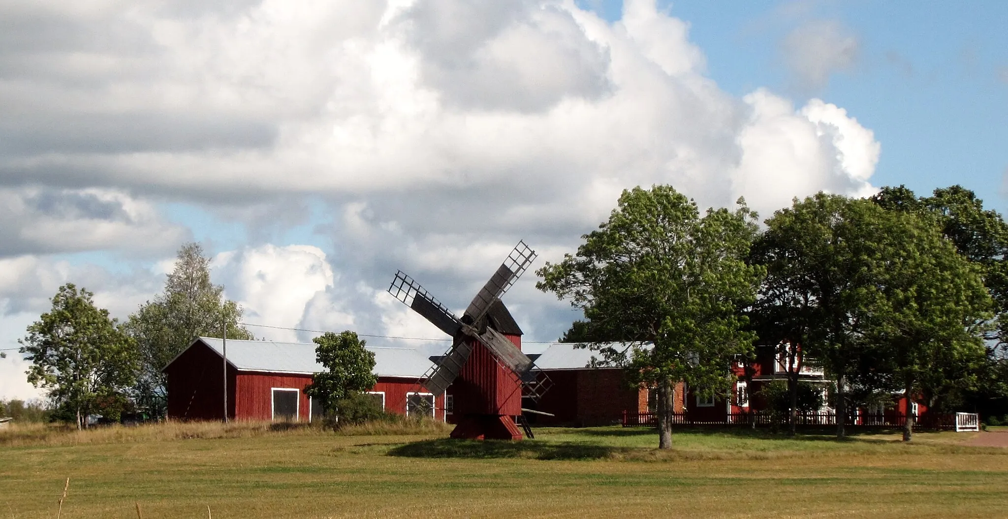 Photo showing: Windmühle, Björsby, Gemeinde Jomala,  Fasta Aland, Finnland