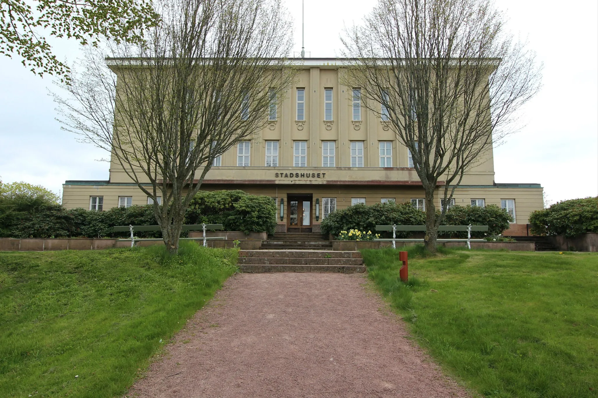 Photo showing: Mariehamn Town Hall, Mariehamn, Åland (Finland)