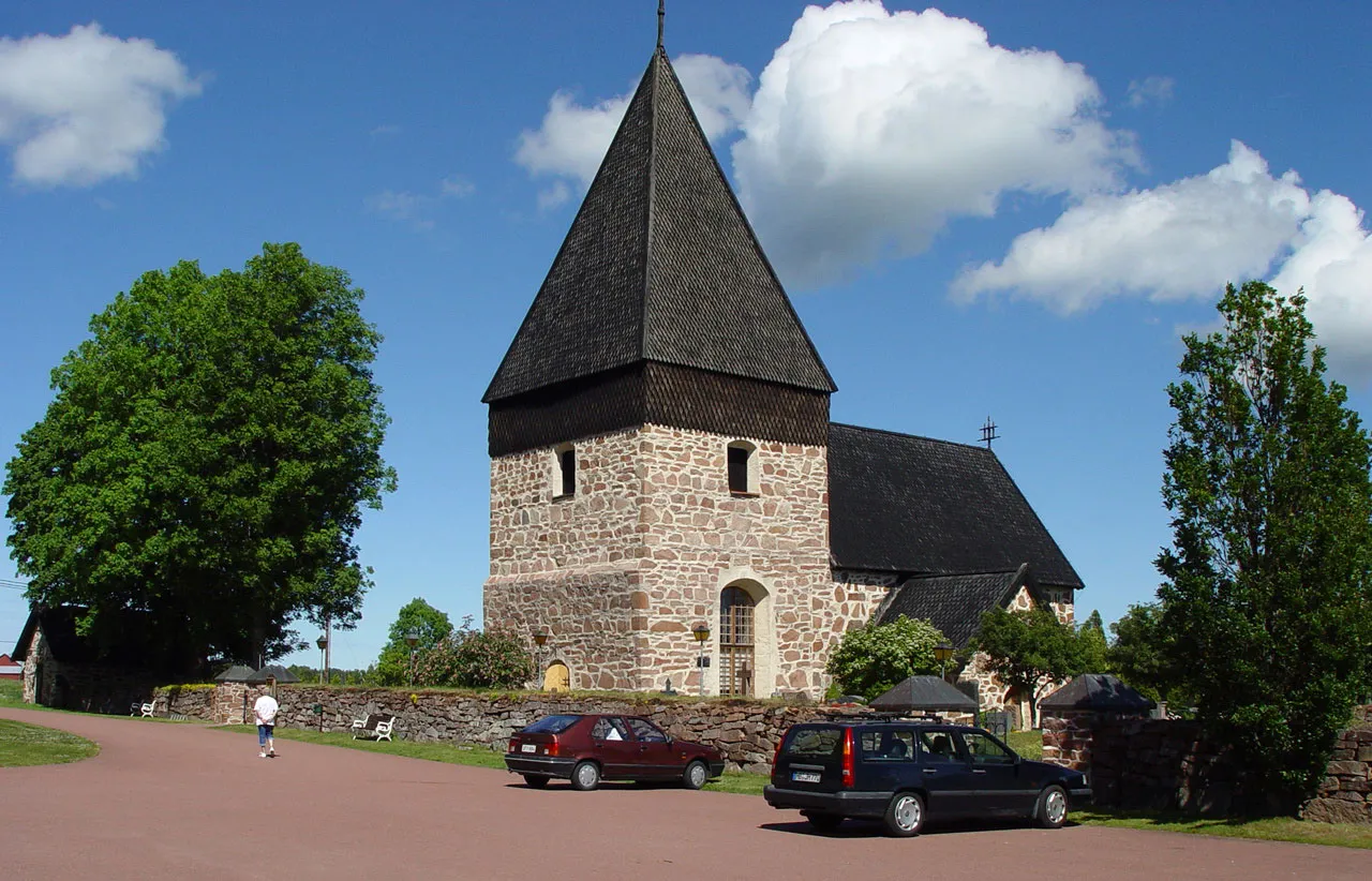 Photo showing: Åland-Eckerö. St. Lars Kirche (1280)