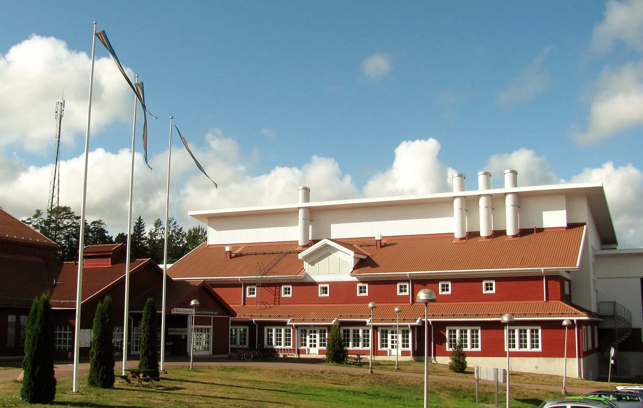 Photo showing: Sportzentrum, Godby, Gemeinde Finström, Åland, Finnland
