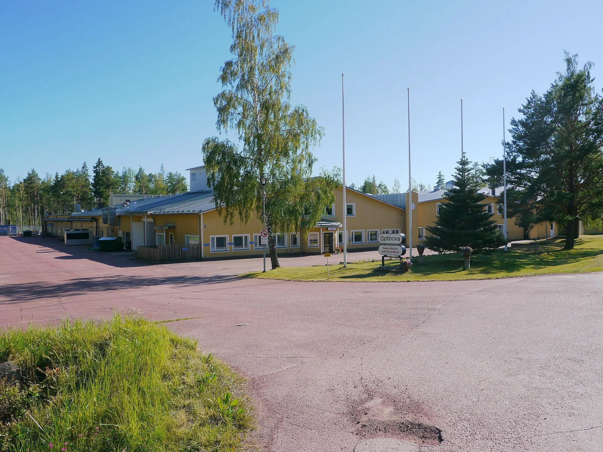 Photo showing: Optinova company (medical materials) in Godby, Åland