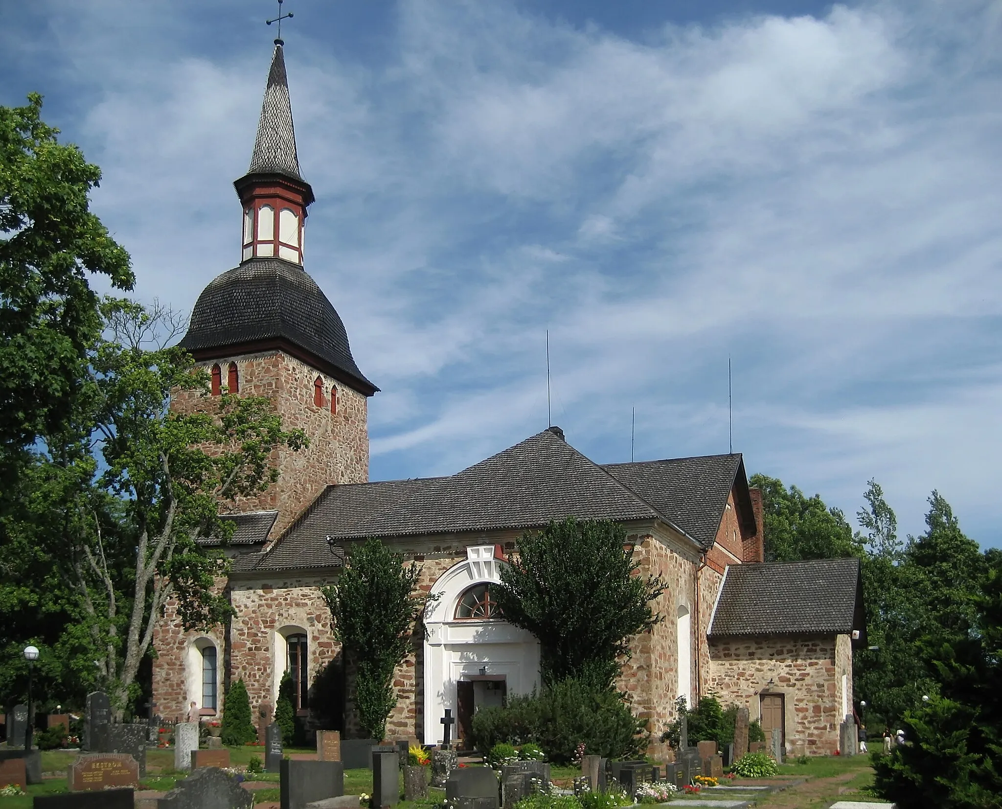 Photo showing: Jomala church, Åland