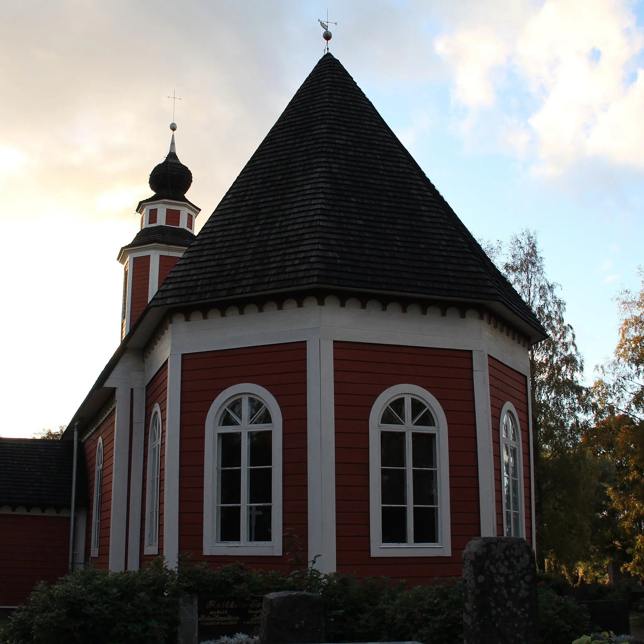 Photo showing: Metsämaa church, Metsämaa, Loimaa, Finland. Completed in 1777.