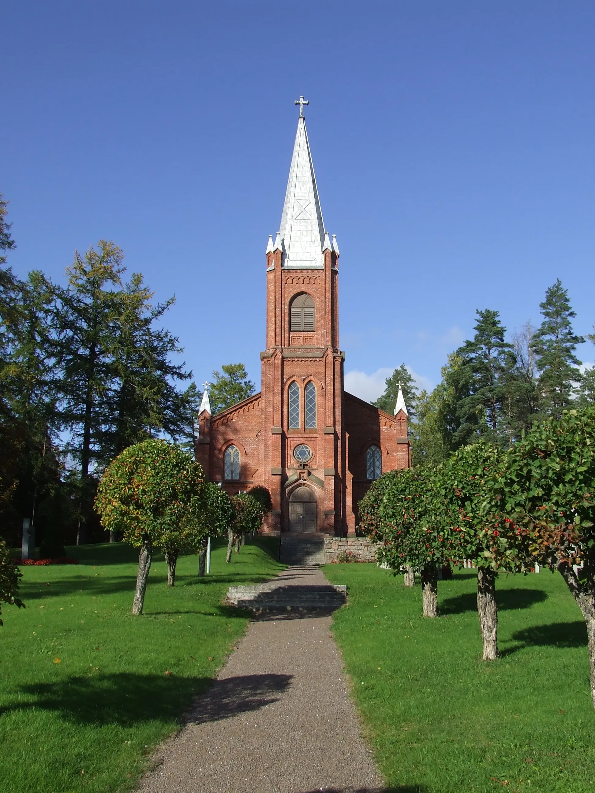 Photo showing: Church of Sippola in Kouvola, Finland.