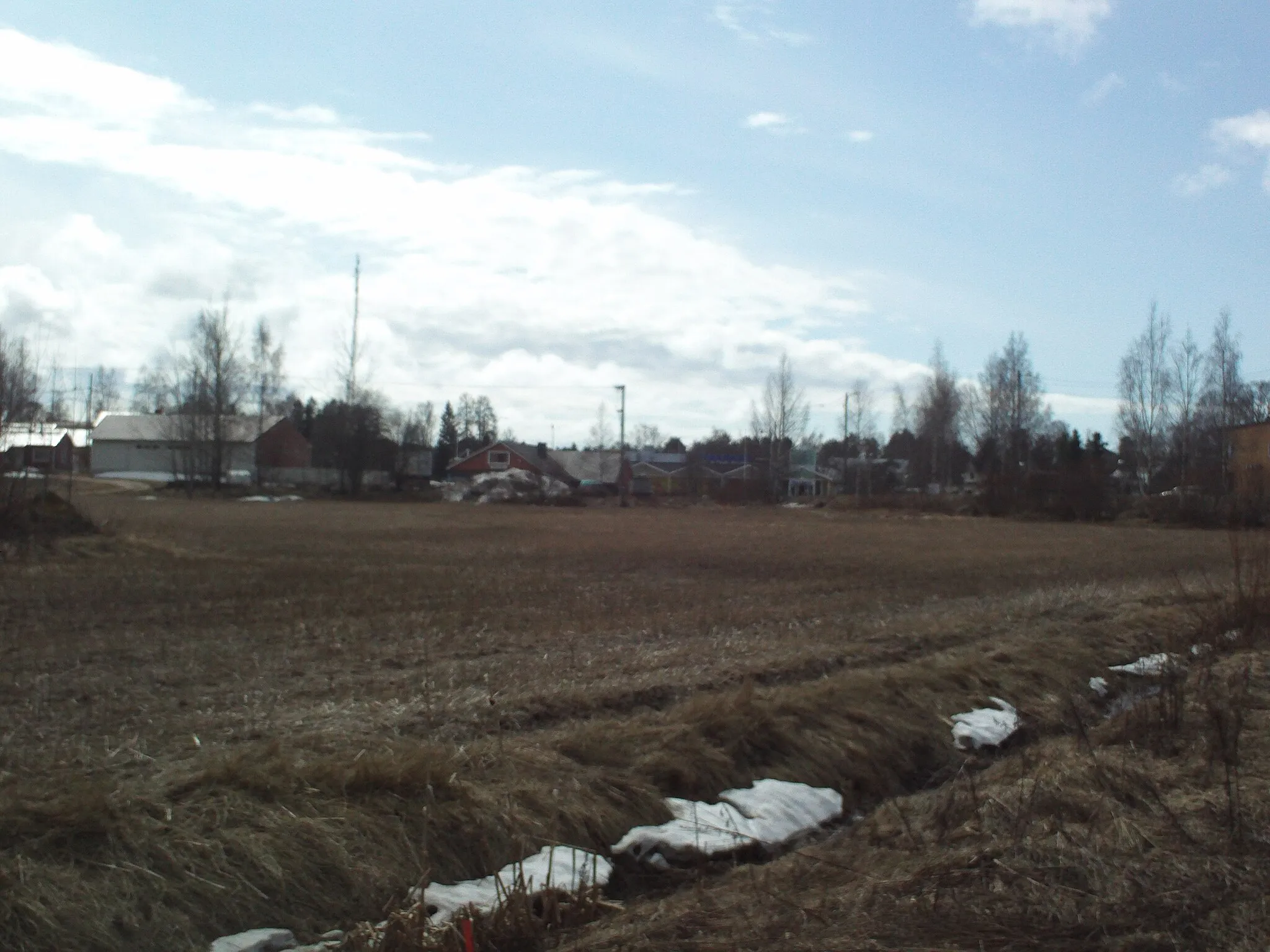 Photo showing: Houses in the village of Virojoki, southeasternmost Finland.