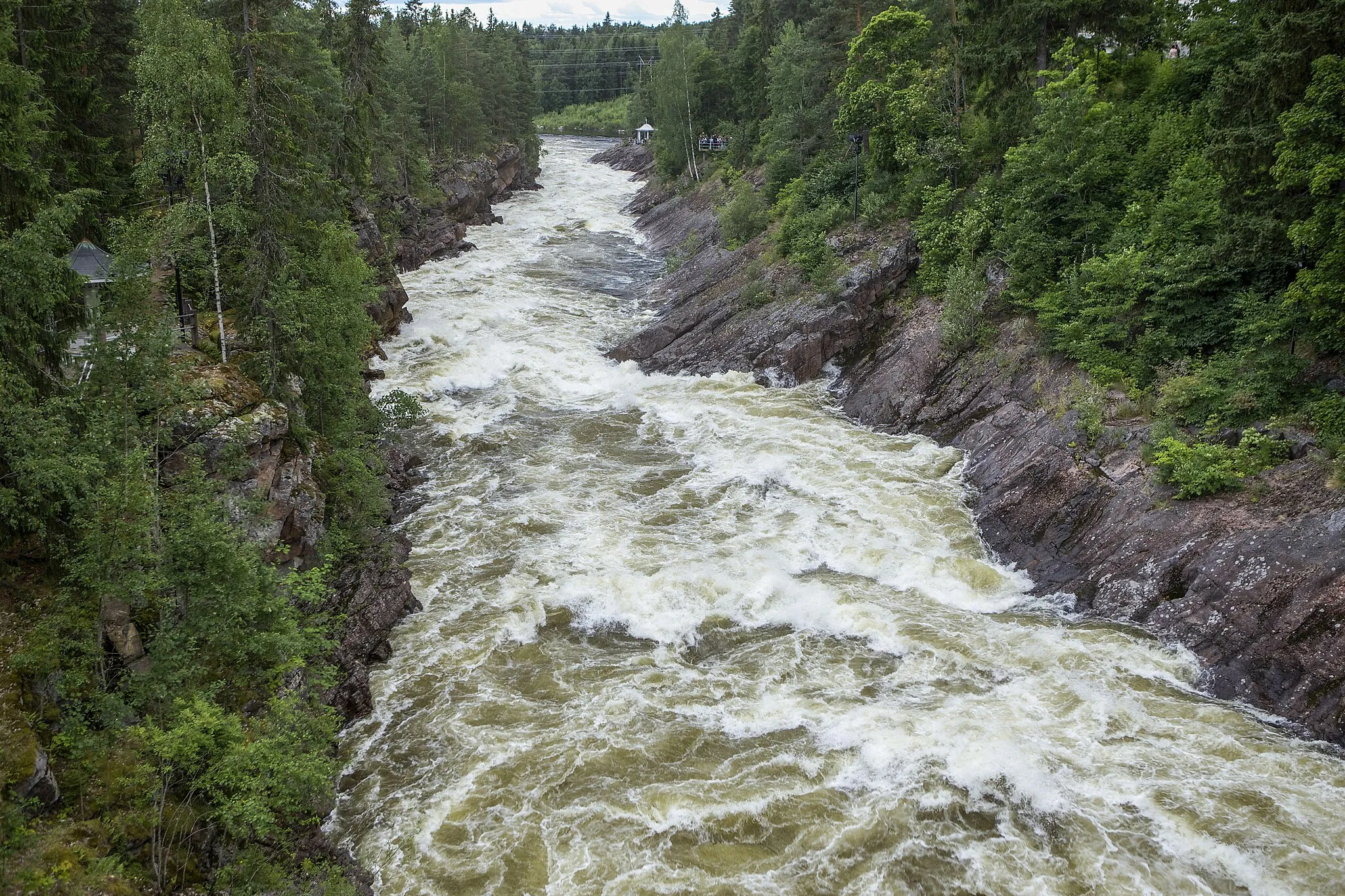 Photo showing: Imatran koski, Vuoksi