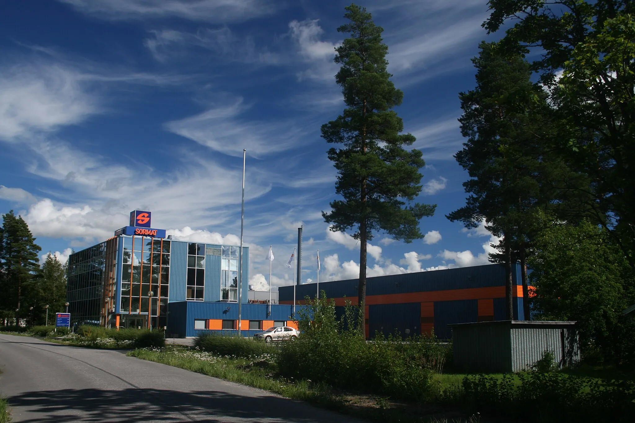 Photo showing: Sormat office in Rusko, Finland