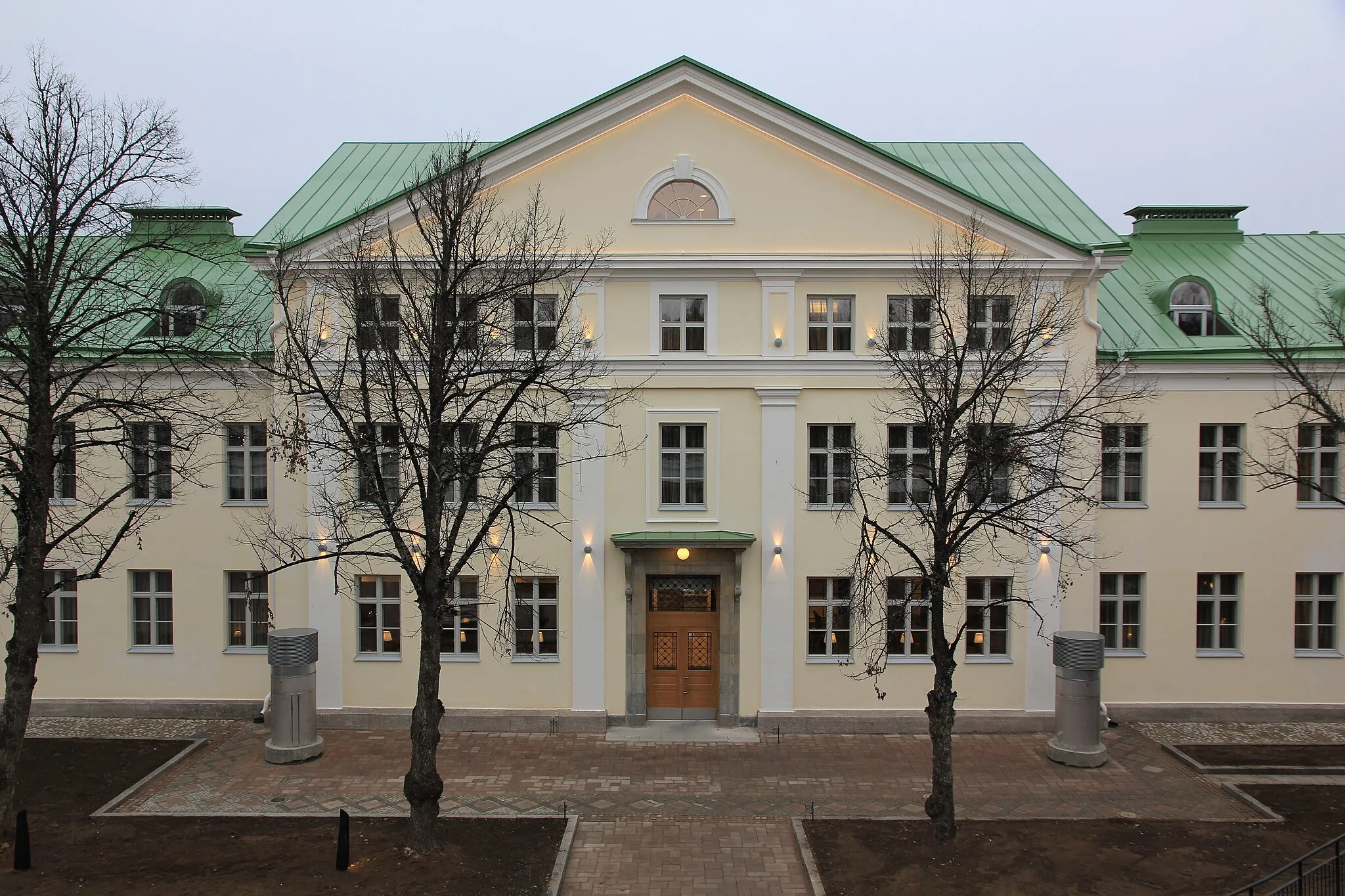 Photo showing: Holiday Club Saimaa hotel in Rauha. Former Rauha mental institute main building.