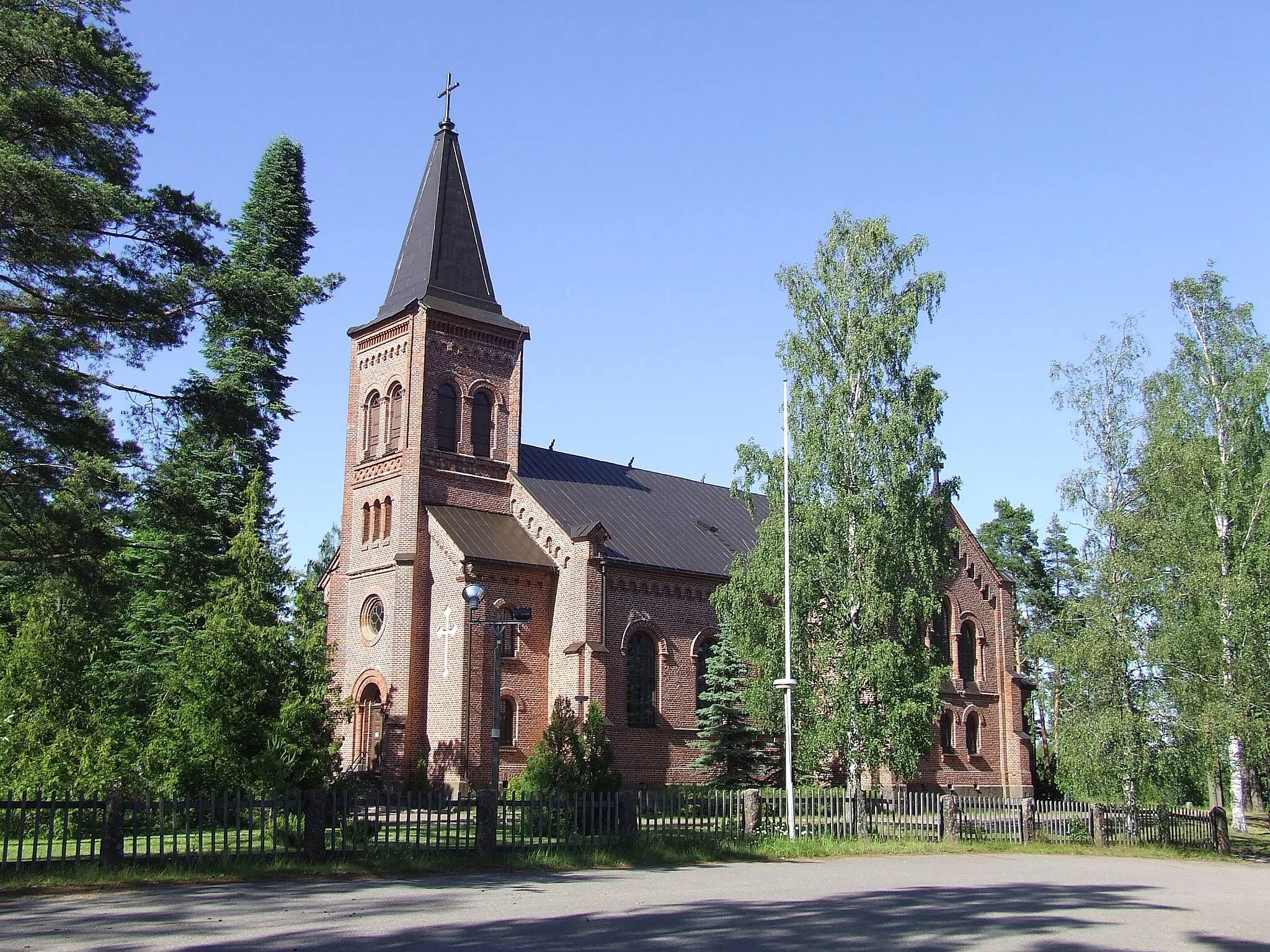 Photo showing: The church of Miehikkälä in Finland