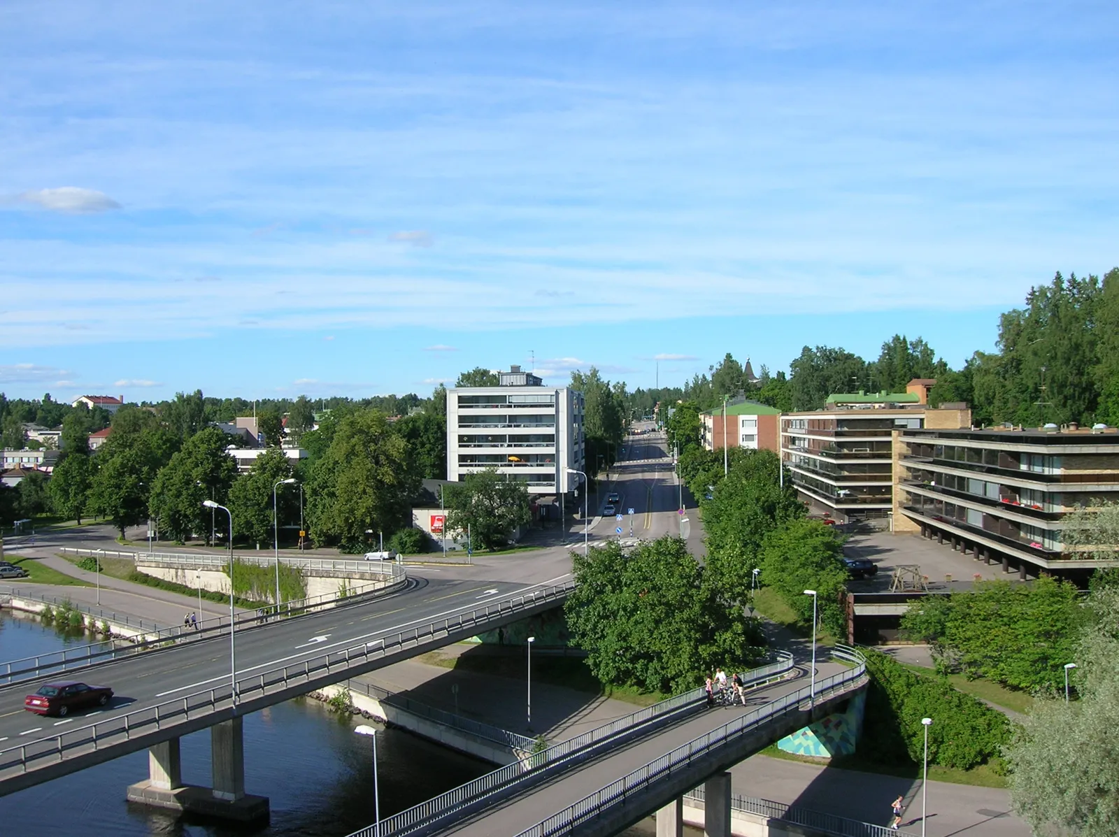 Photo showing: A view of central Heinola, Finland