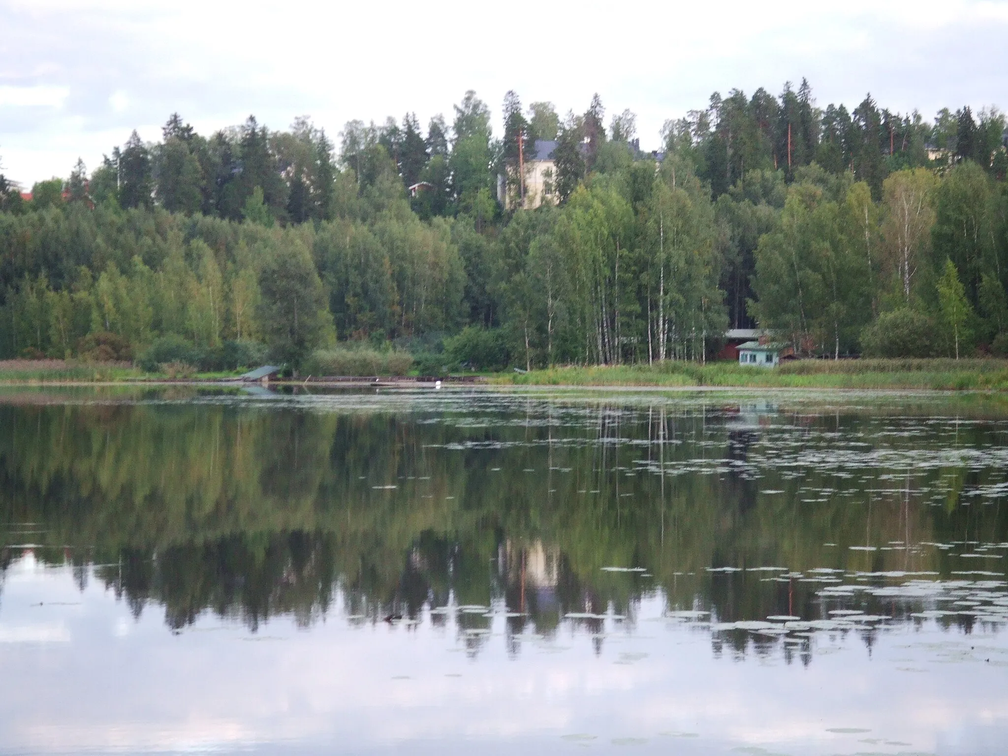 Photo showing: Vistas desde el embarcadero de la Sauna de la Fábrica (Hämeenlinna)