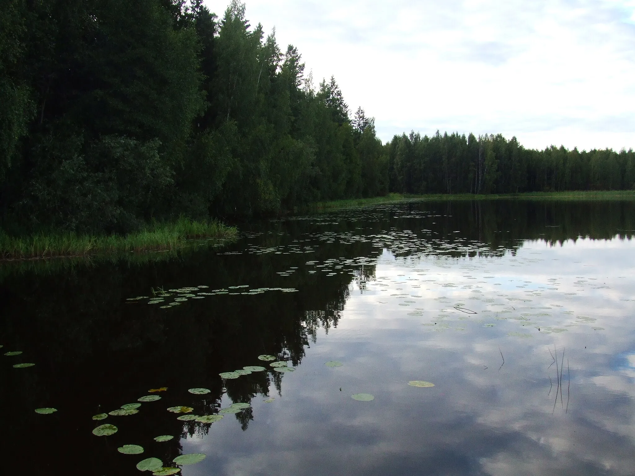 Photo showing: Vistas desde el embarcadero de la Sauna de la Fábrica (Hämeenlinna)