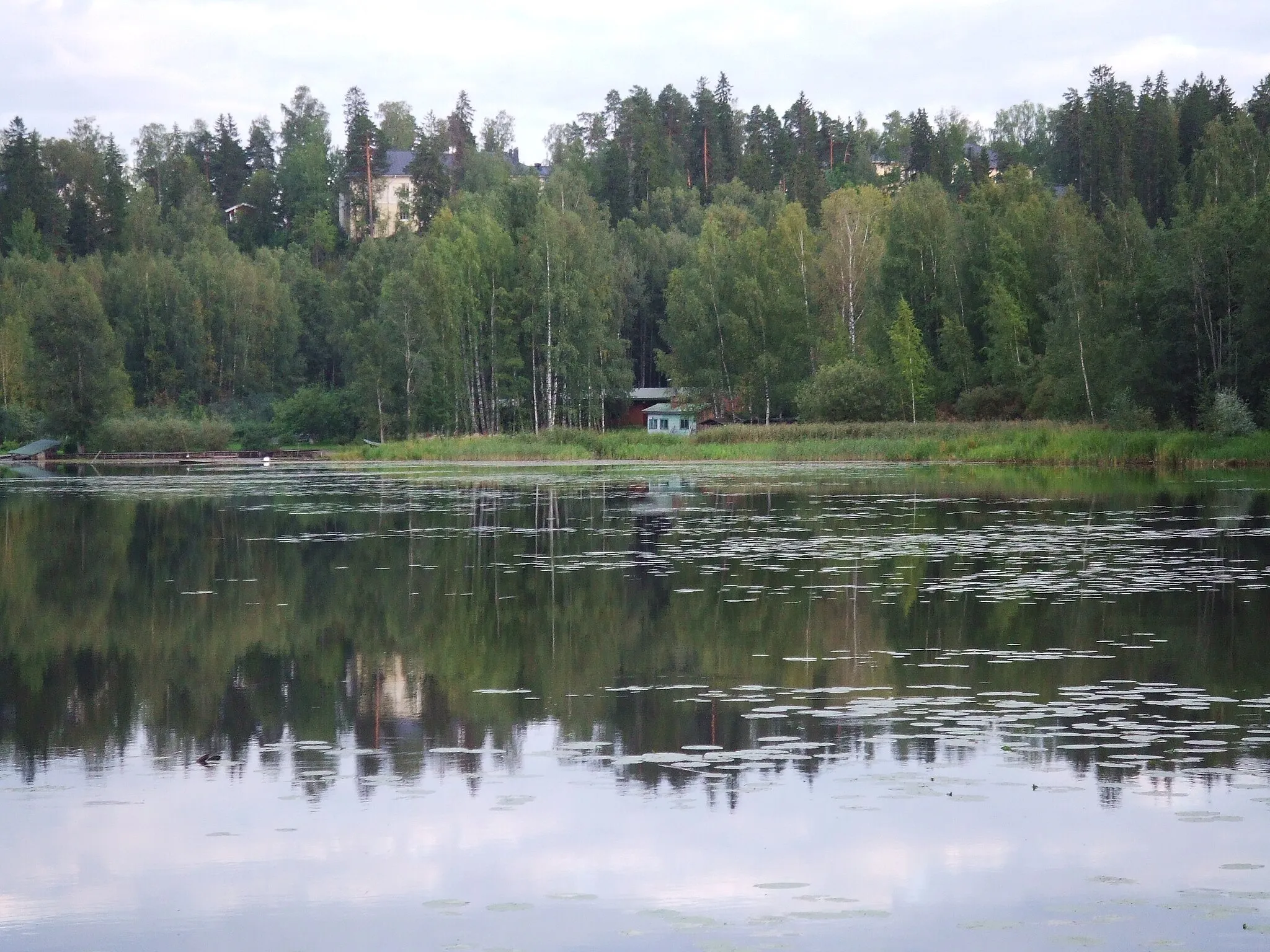 Photo showing: Vistas desde el embarcadero de la Sauna de la Fábrica (Hämeenlinna)