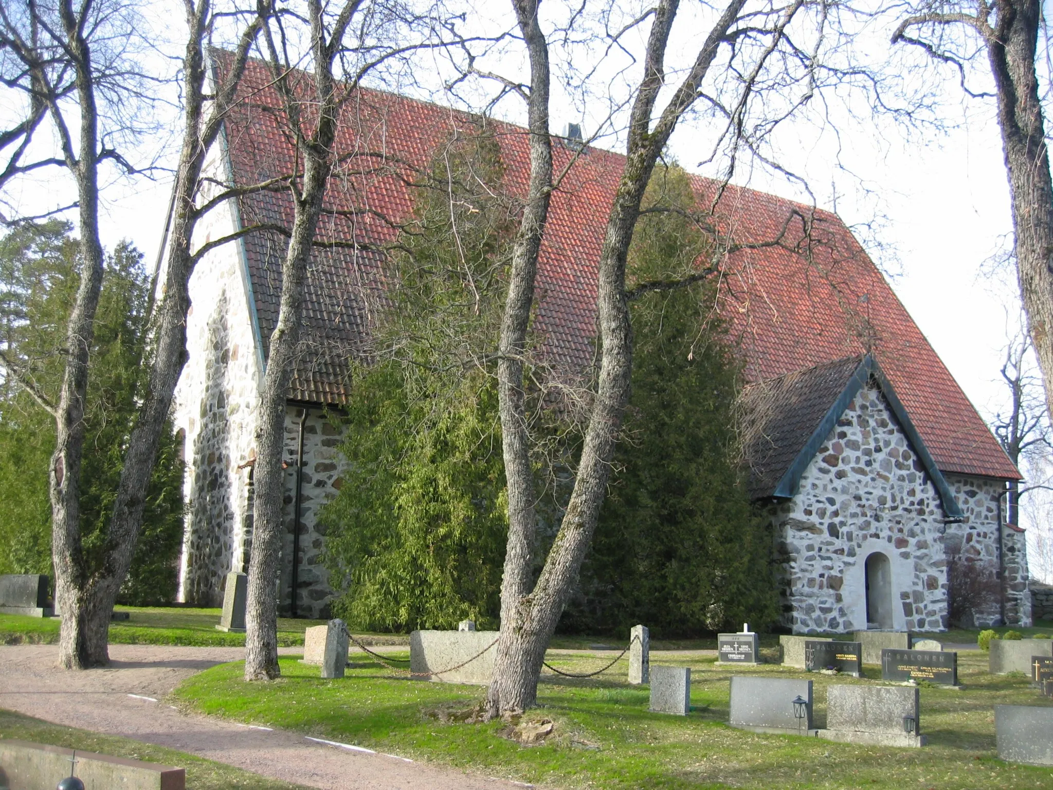 Photo showing: Church of Lemu in Masku, Finland