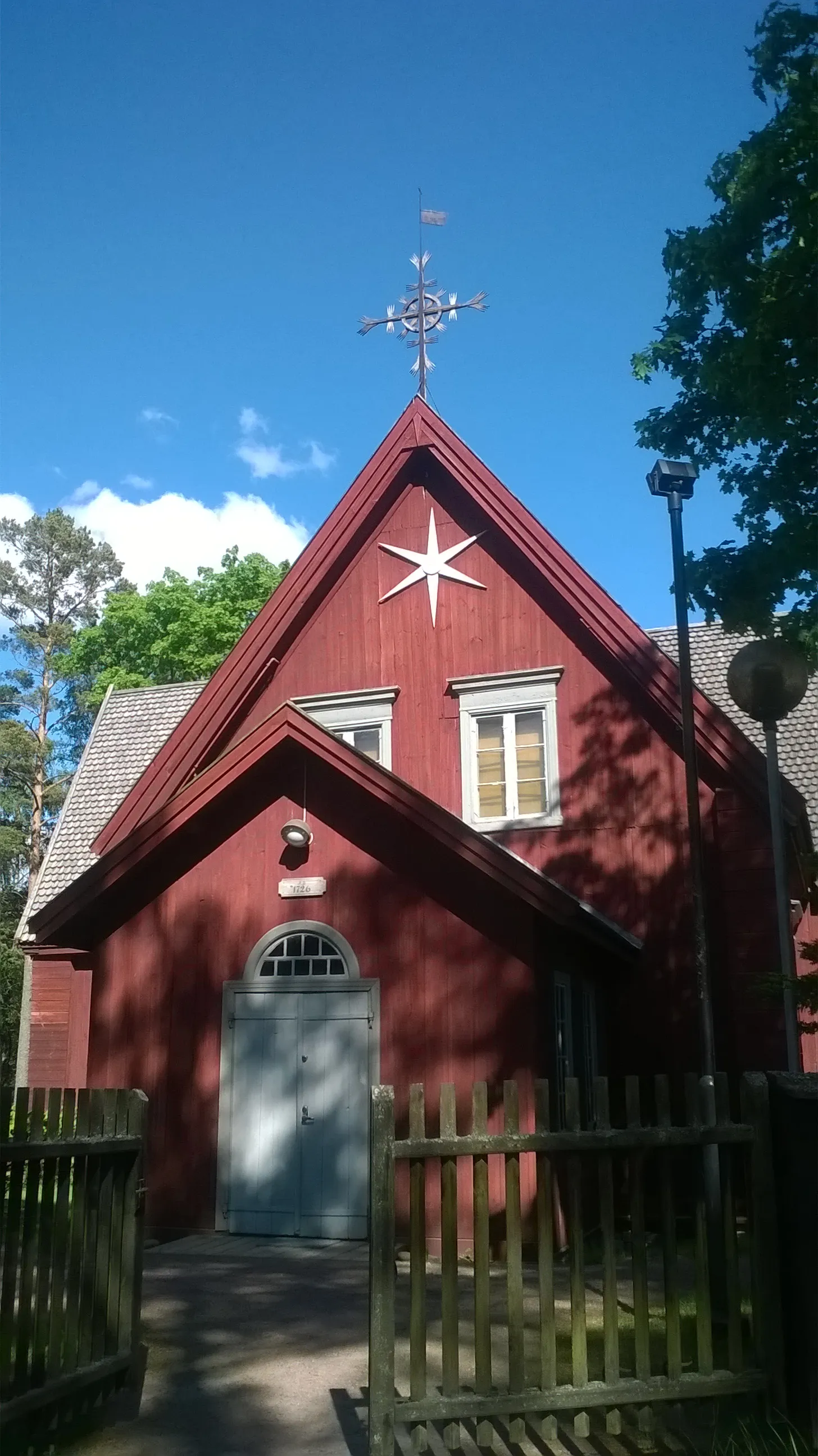 Photo showing: This is a photo of a monument in Finland identified by the ID 'Merimasku Church' (Q4504781) - RKY: 4043