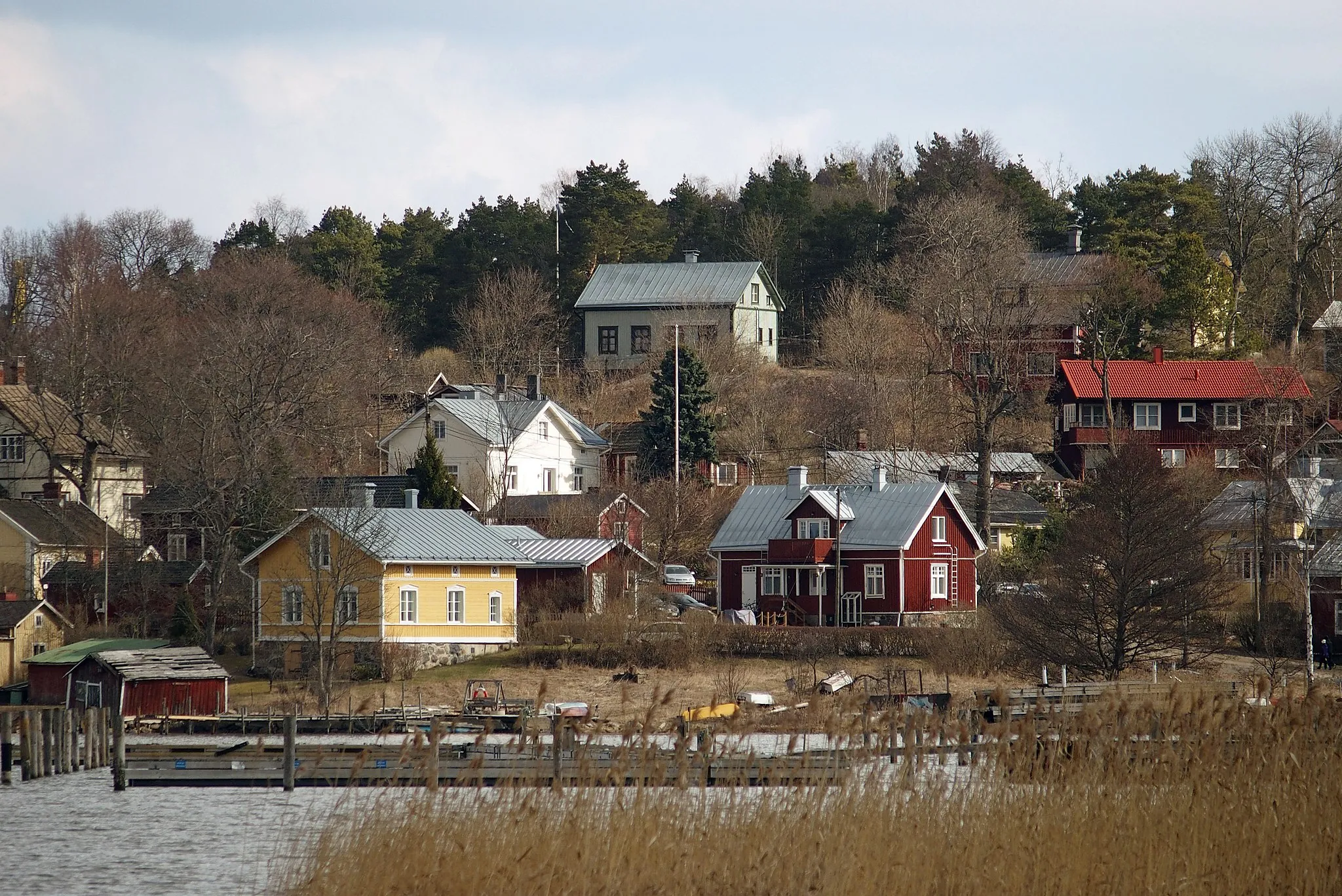 Photo showing: NW corner of Hirvensalo island, Turku, Finland