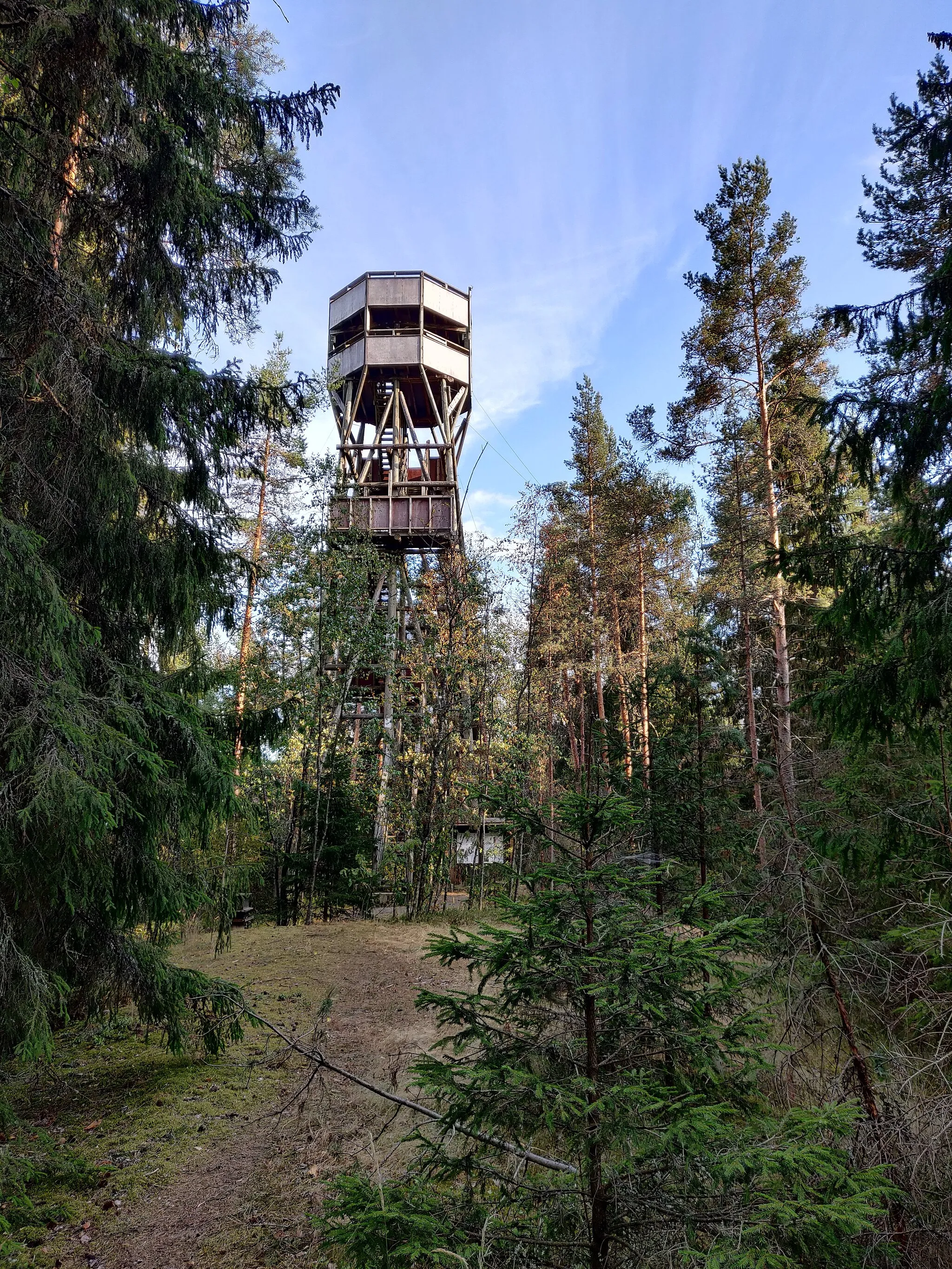 Photo showing: The birdt ower is open and free for public.