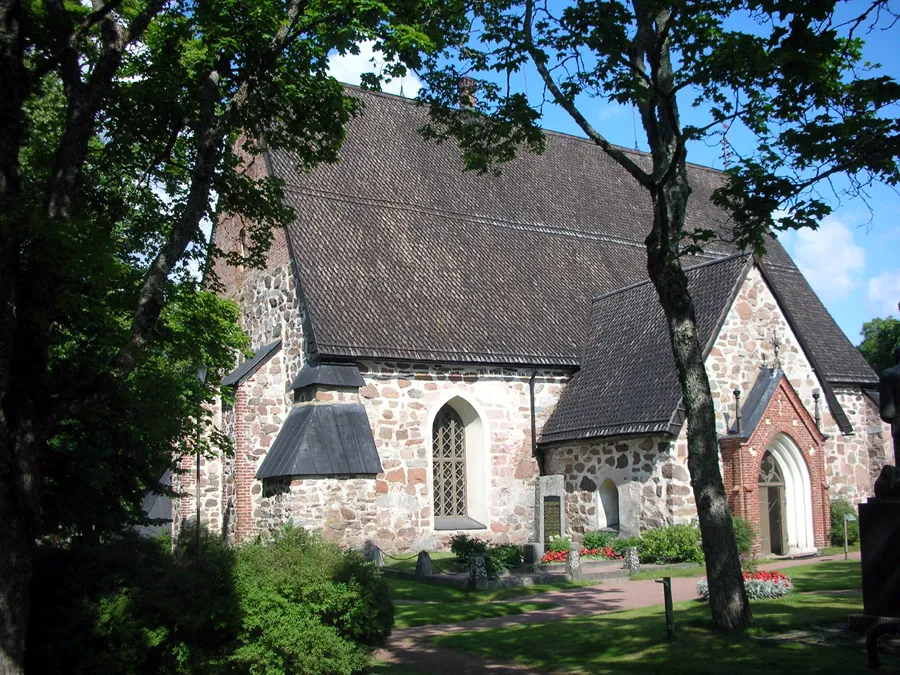 Photo showing: Taivassalo church, Finland