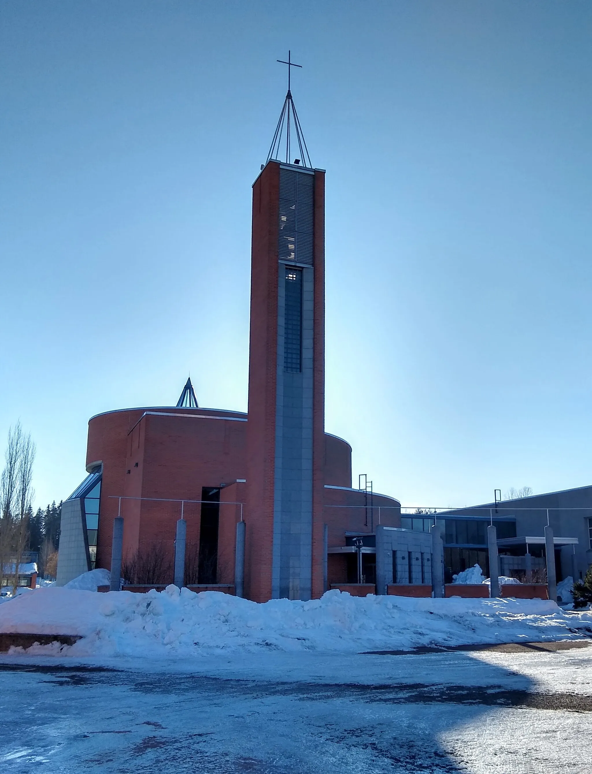 Photo showing: Sammonlahti church in Lappeenranta, Finland.